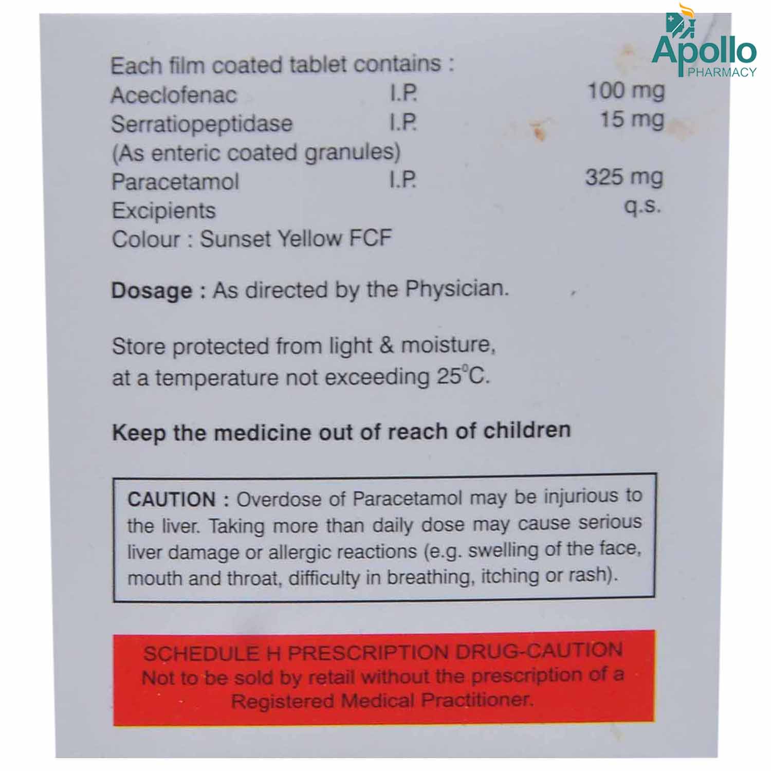 Flexilace SP Tablet 10's, Pack of 10 TabletS Flexilace SP Tablet 10's, Pack of 10 TabletS