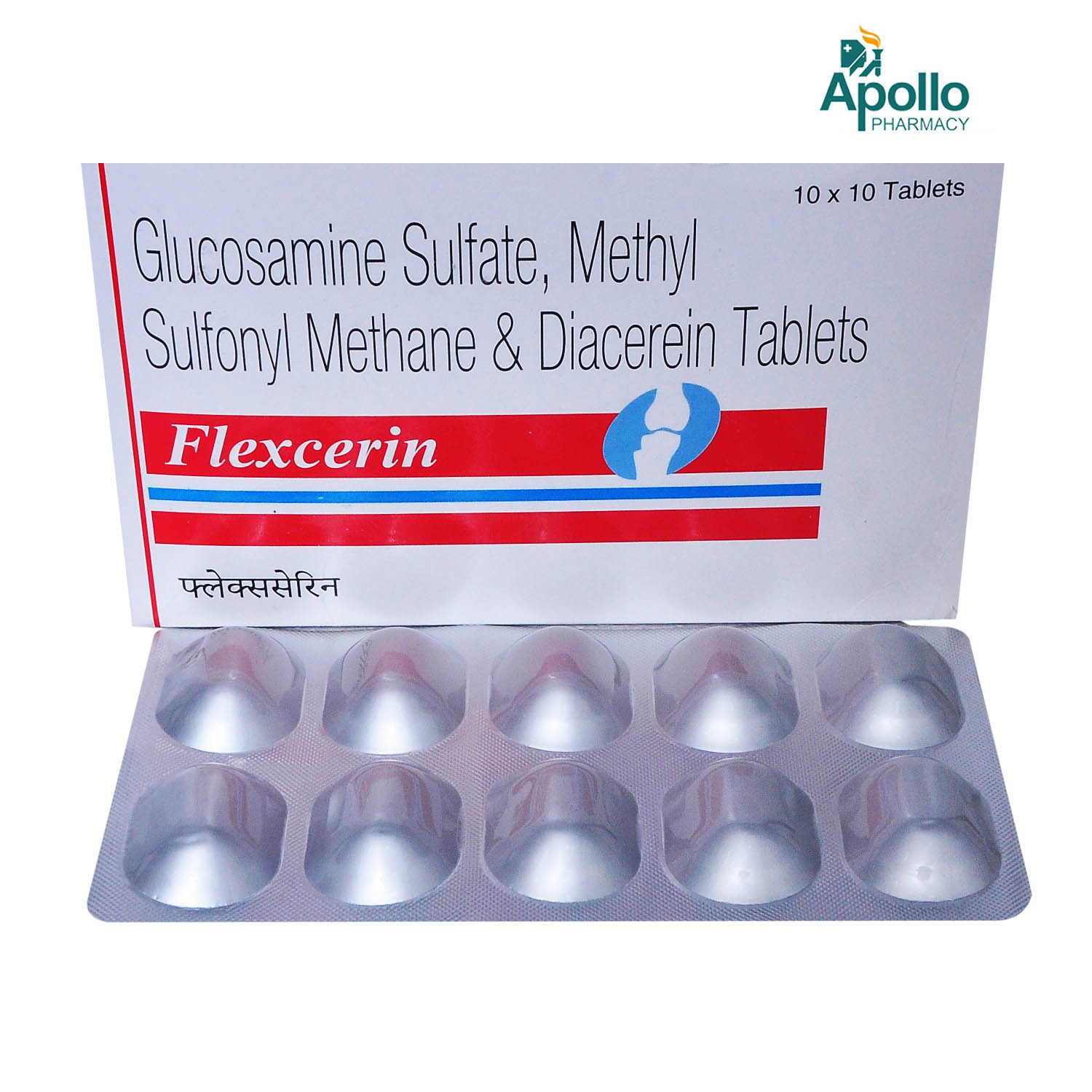 Flexcerin Tablet 10's, Pack of 10 TabletS Flexcerin Tablet 10's, Pack of 10 TabletS