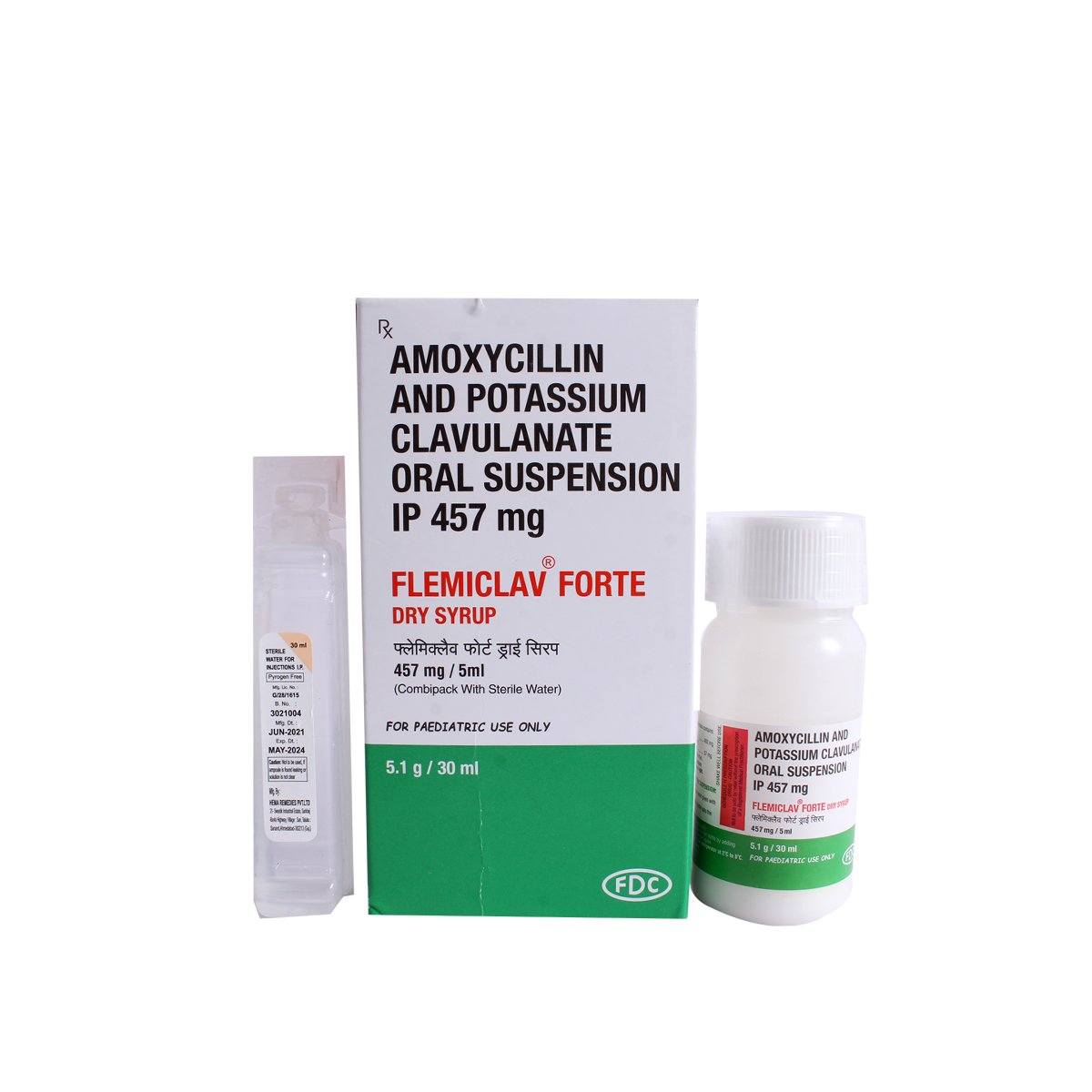 Flemiclav Forte Dry Syrup 30 ml, Pack of 1 Syrup Flemiclav Forte Dry Syrup 30 ml, Pack of 1 Syrup