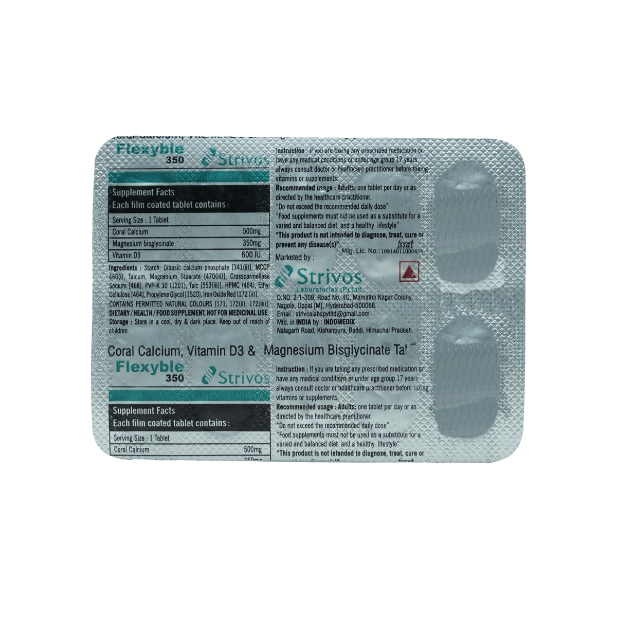 Flexyble Tablet 10's, Pack of 10 TabletS Flexyble Tablet 10's, Pack of 10 TabletS