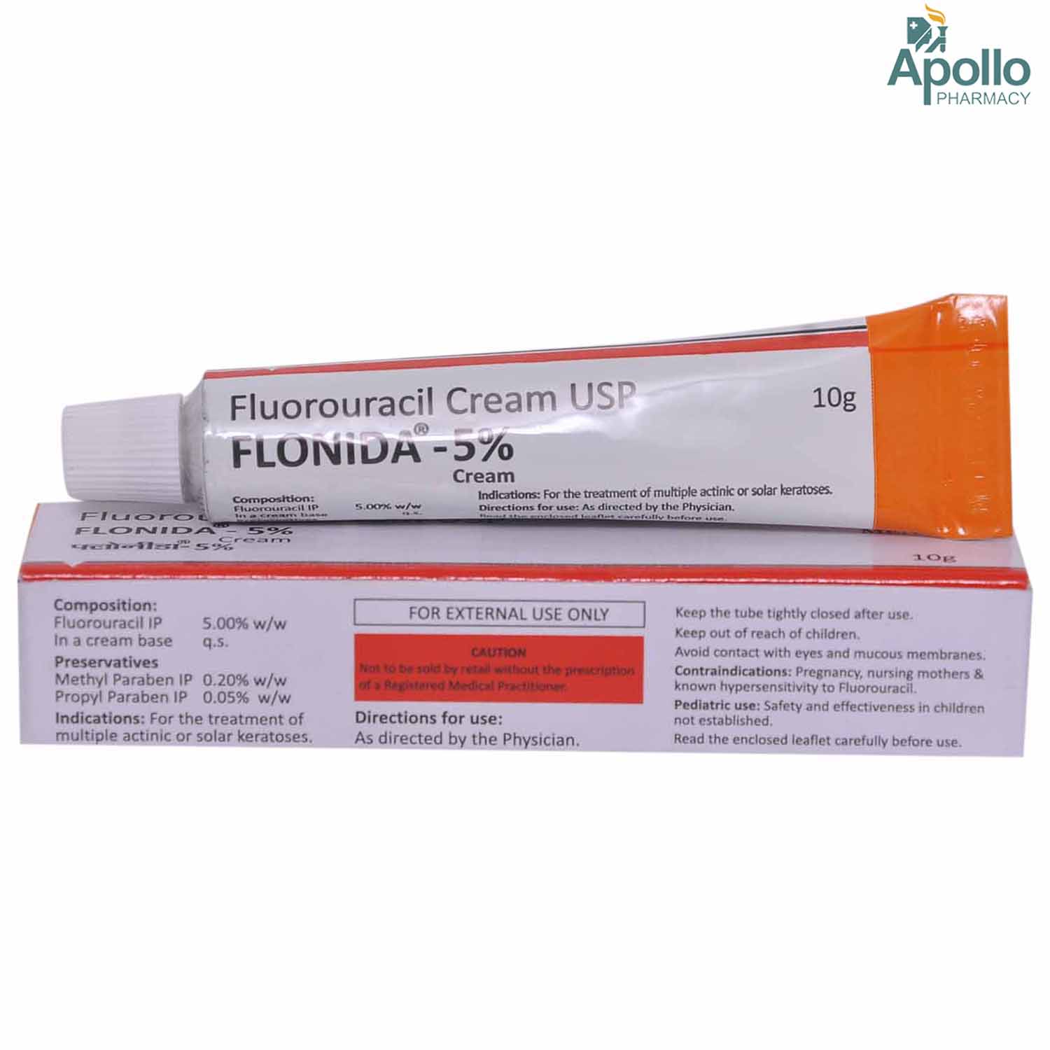Flonida 5% Cream 10 gm, Pack of 1 CREAM Flonida 5% Cream 10 gm, Pack of 1 CREAM