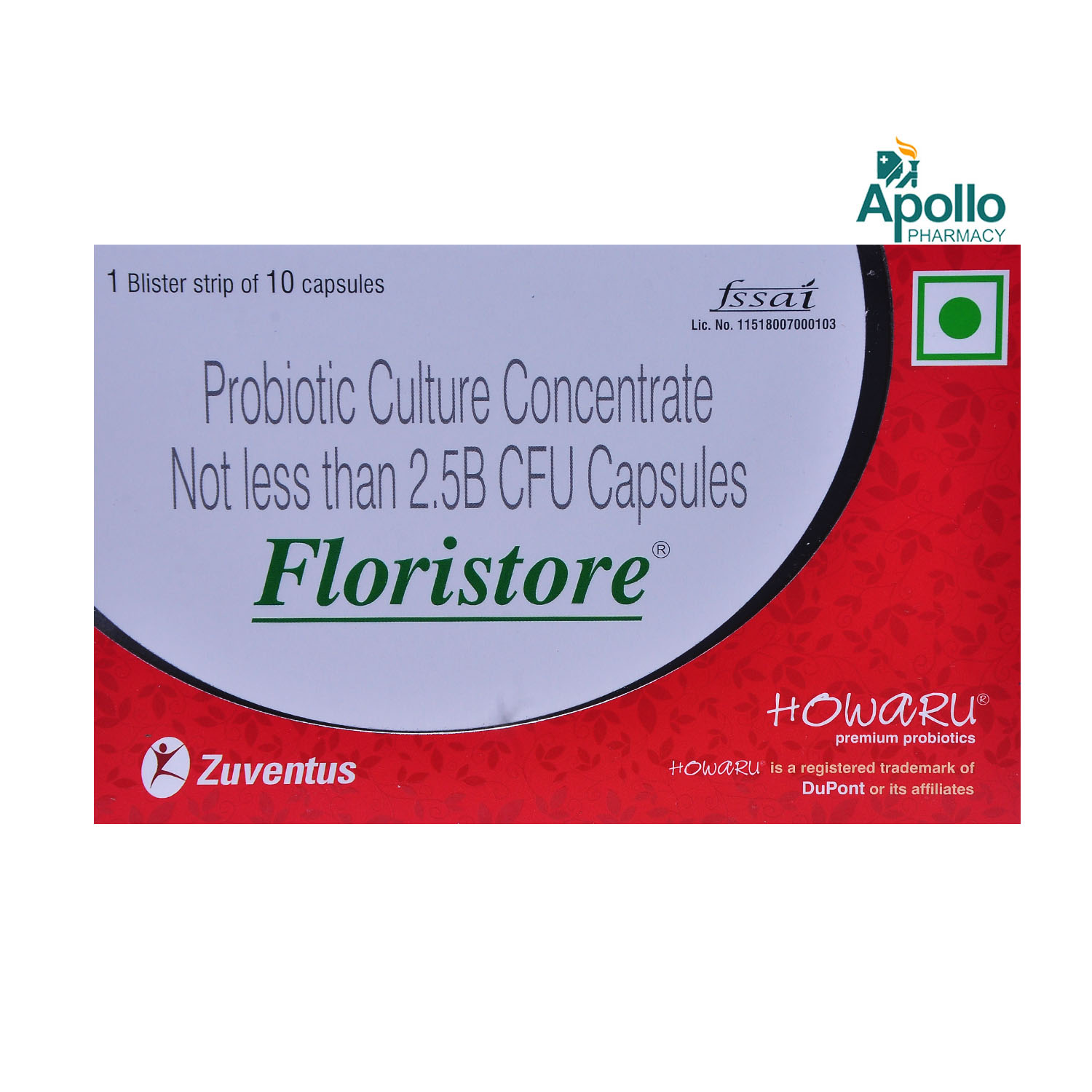 Floristore Capsule 10's, Pack of 10 CAPSULES Floristore Capsule 10's, Pack of 10 CAPSULES