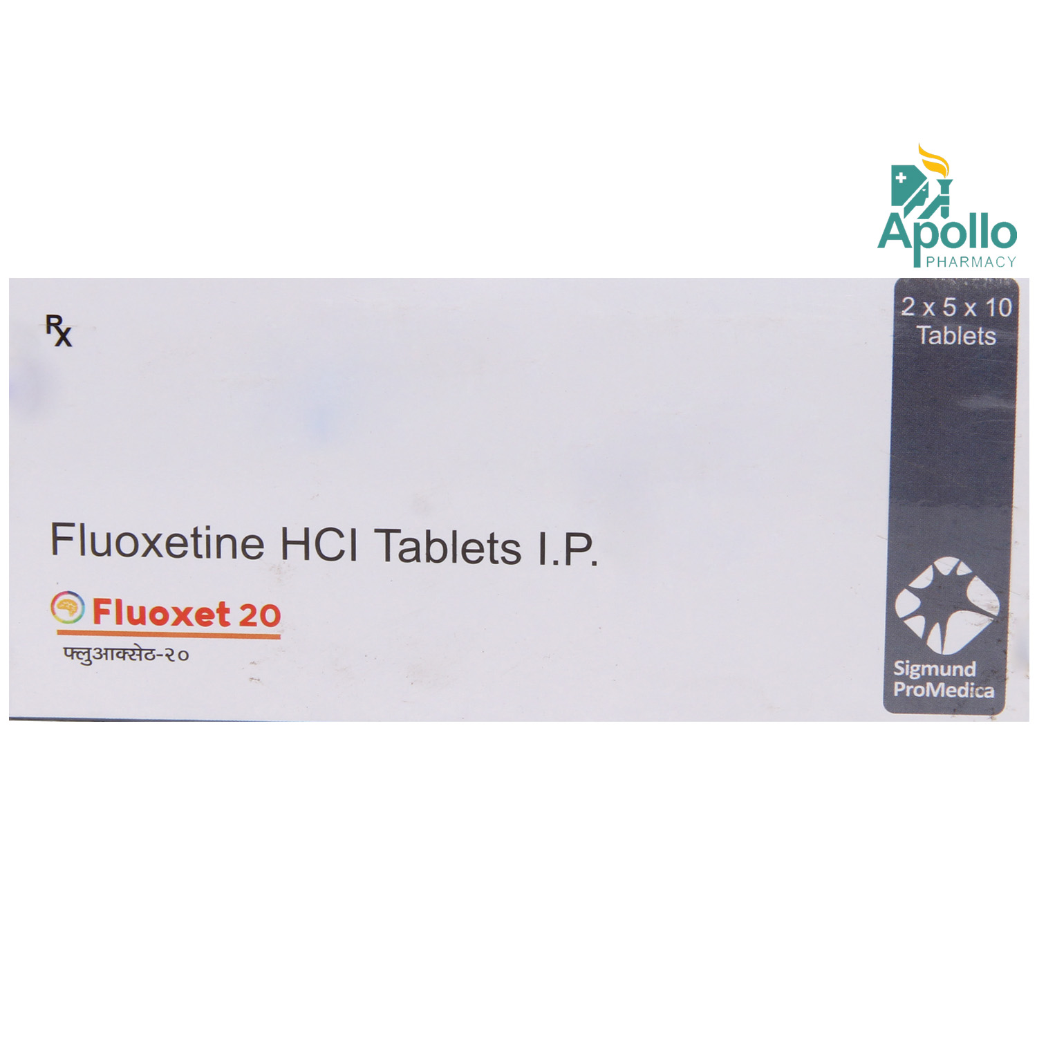 Fluoxet 20 Tablet 10's, Pack of 10 TABLETS Fluoxet 20 Tablet 10's, Pack of 10 TABLETS