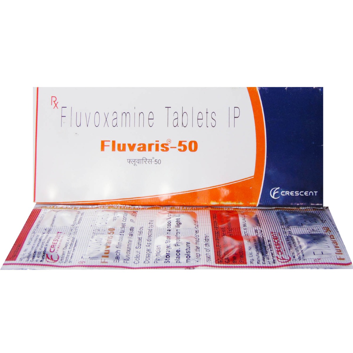 Fluvaris 50 mg Tablet 10's, Pack of 10 TabletS Fluvaris 50 mg Tablet 10's, Pack of 10 TabletS