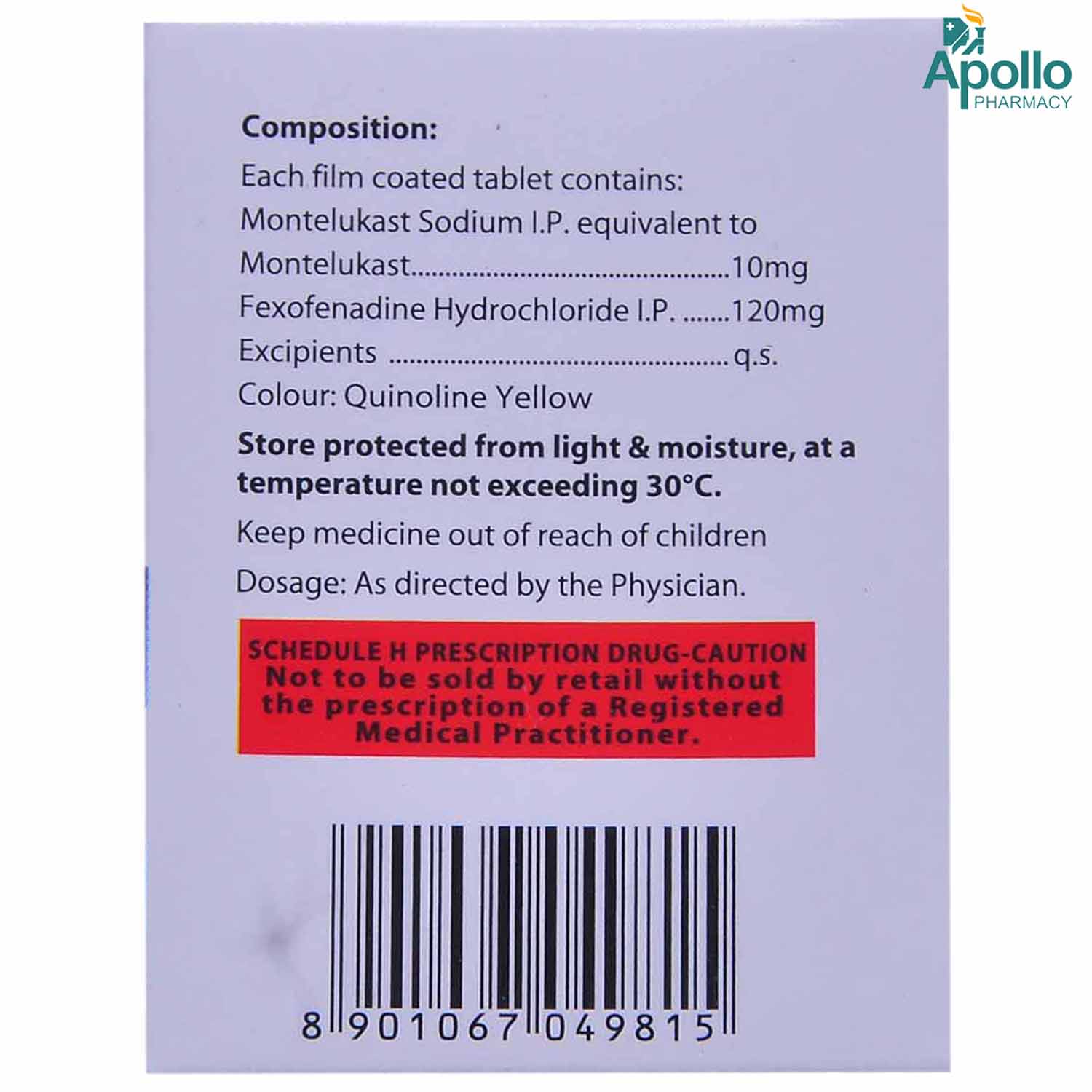 FM 24 Tablet 10's, Pack of 10 TABLETS FM 24 Tablet 10's, Pack of 10 TABLETS