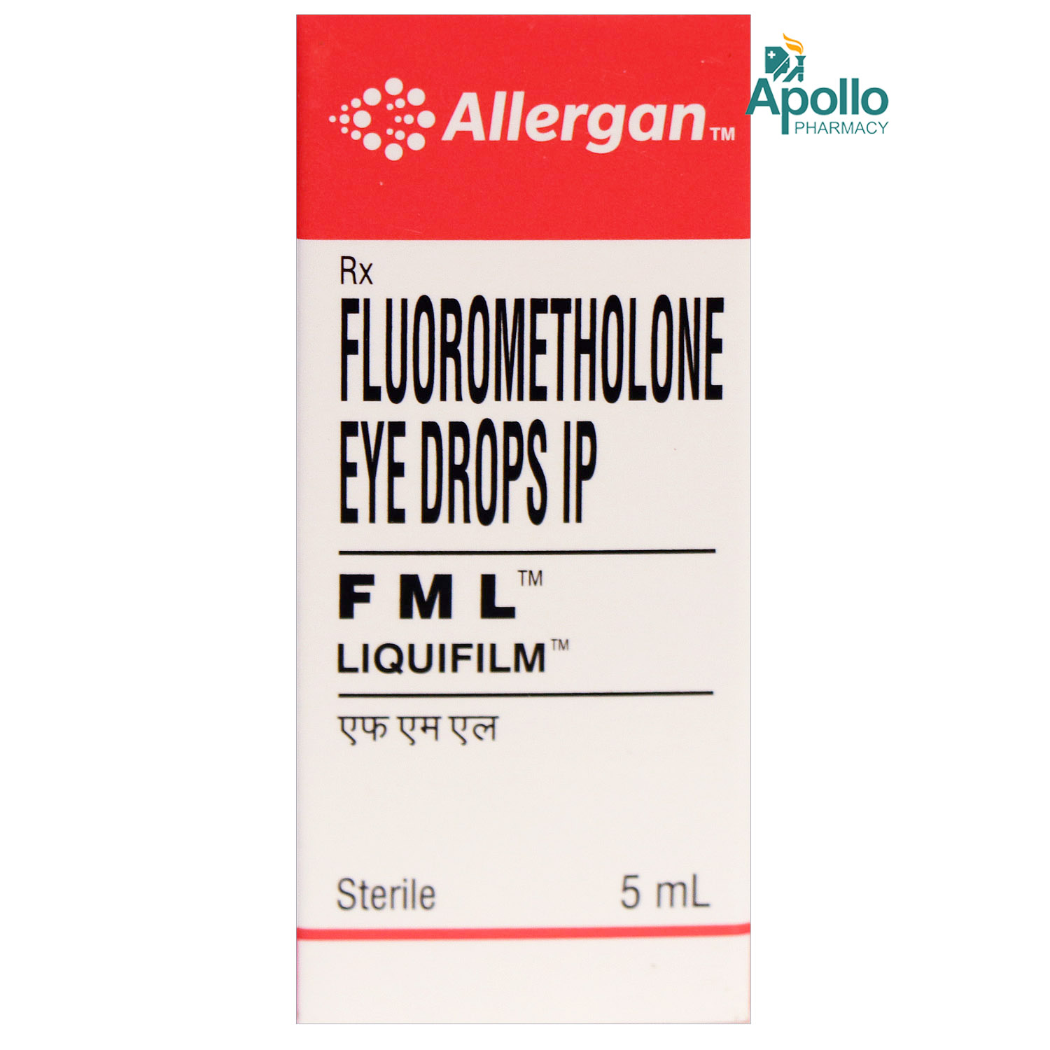 FML Liquifilm Drops 5 ml, Pack of 1 EYE DROPS FML Liquifilm Drops 5 ml, Pack of 1 EYE DROPS