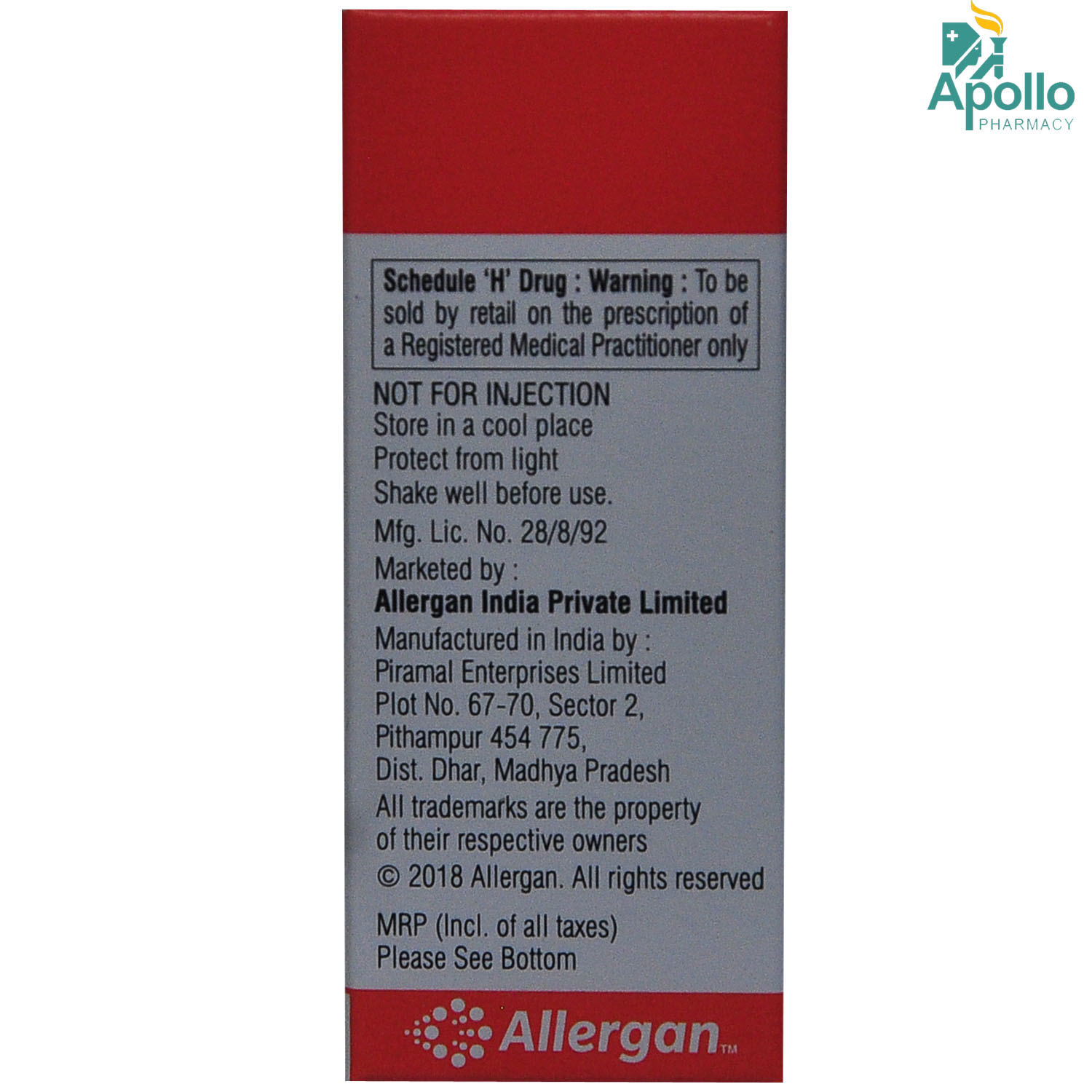 FML NEO Liquifilm Eye Drops 5 ml, Pack of 1 EYE DROPS FML NEO Liquifilm Eye Drops 5 ml, Pack of 1 EYE DROPS
