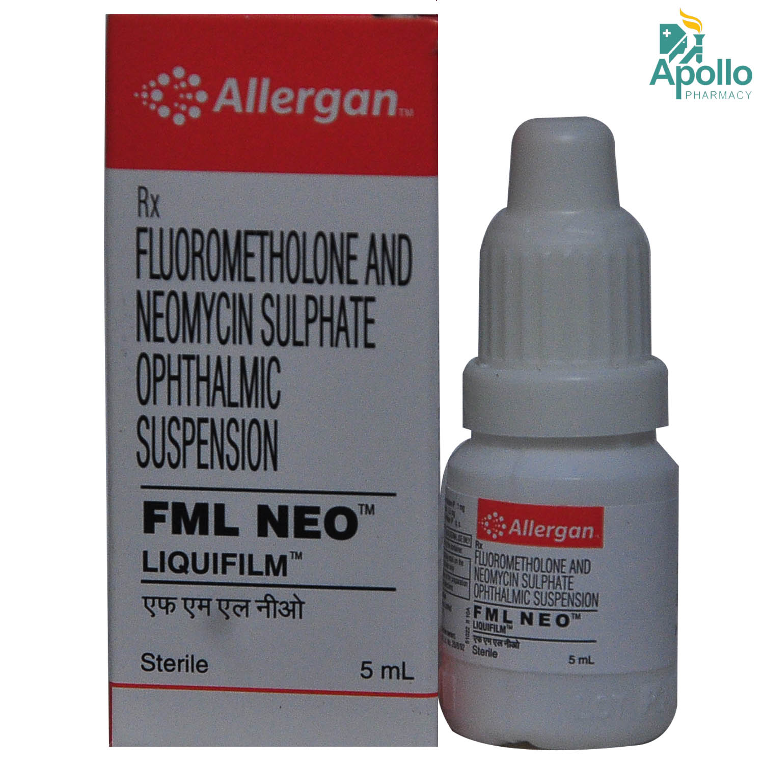 FML NEO Liquifilm Eye Drops 5 ml, Pack of 1 EYE DROPS FML NEO Liquifilm Eye Drops 5 ml, Pack of 1 EYE DROPS