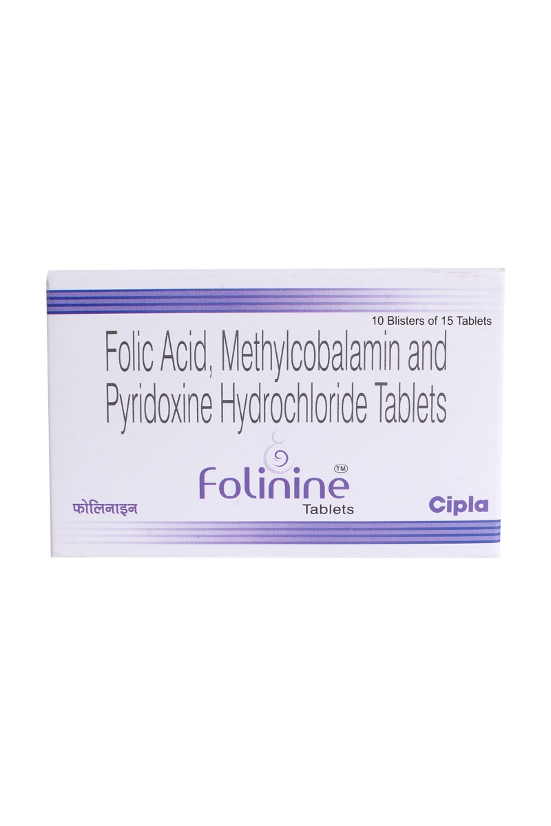 Folinine Tablet 15's, Pack of 15 TABLETS Folinine Tablet 15's, Pack of 15 TABLETS