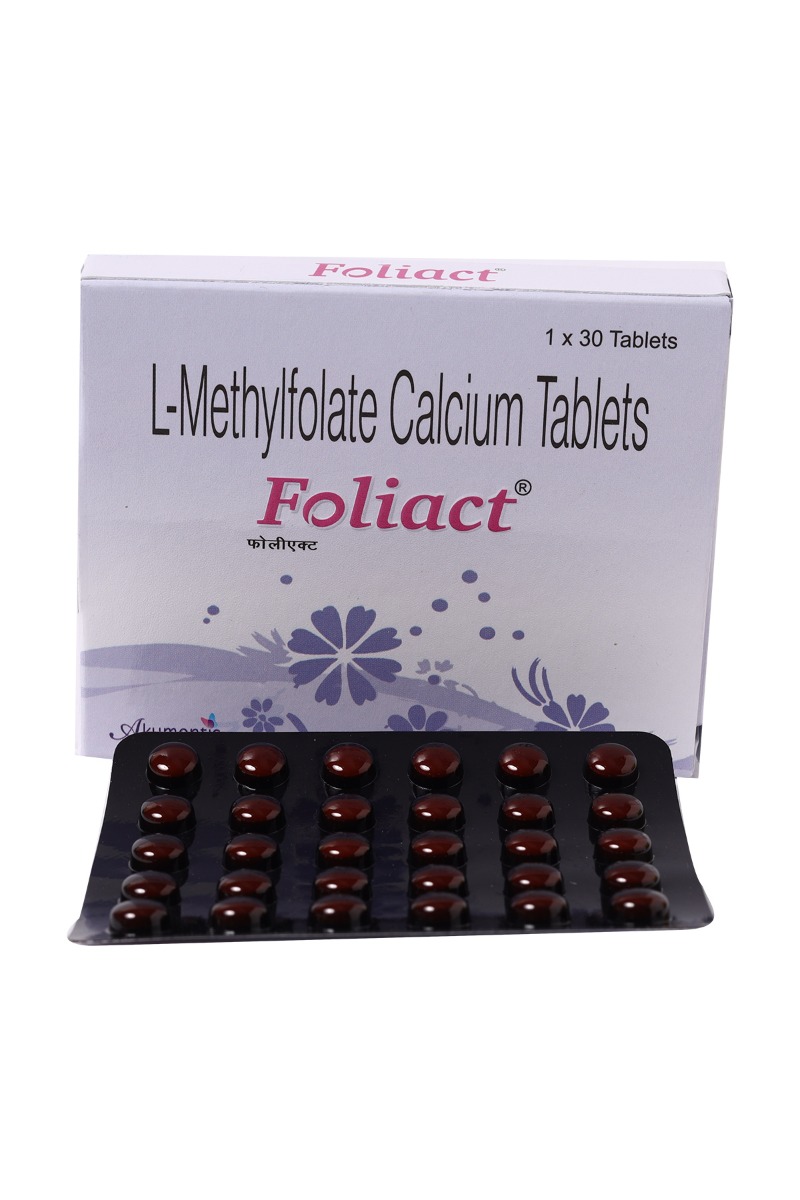 Foliact Tablet 30's, Pack of 30 TABLETS Foliact Tablet 30's, Pack of 30 TABLETS