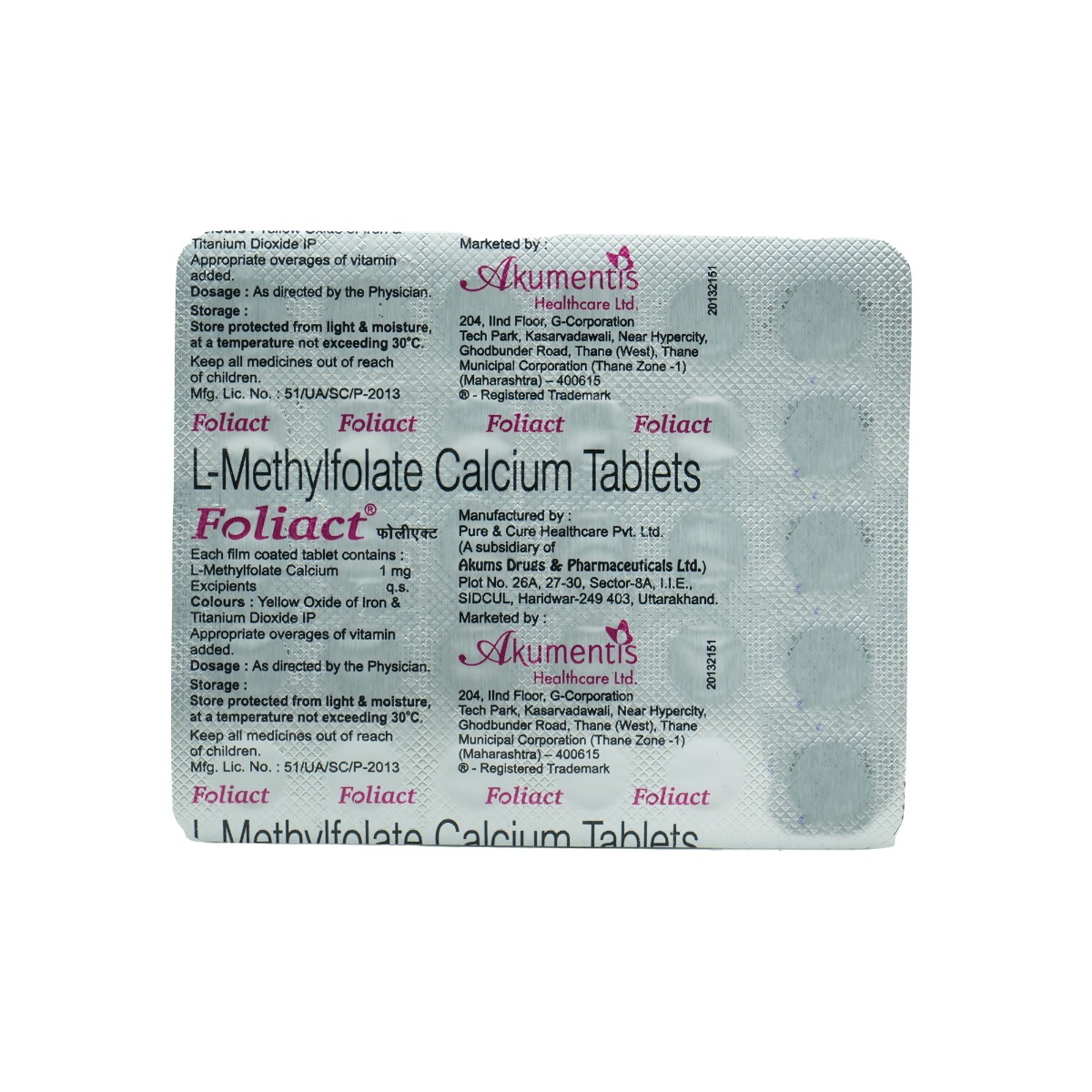 Foliact Tablet 30's, Pack of 30 TABLETS Foliact Tablet 30's, Pack of 30 TABLETS