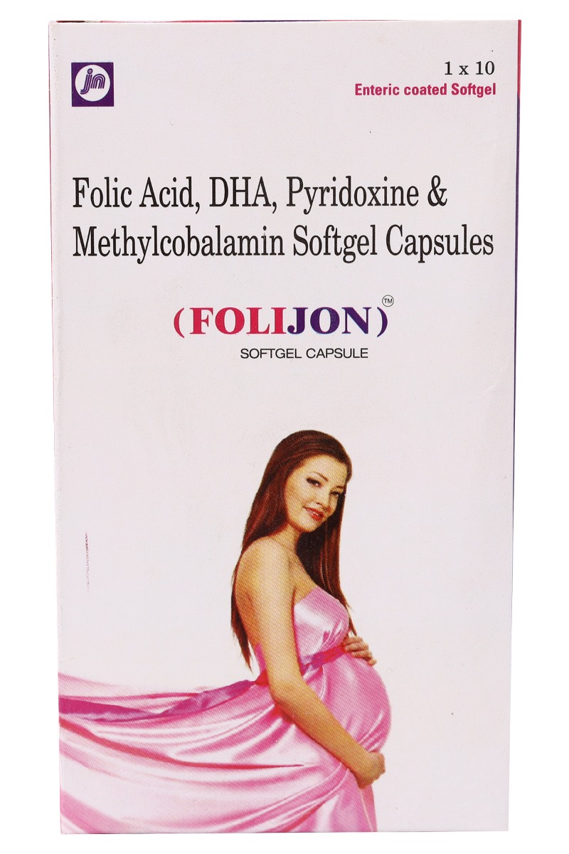Folijon Capsule 10's, Pack of 10 CAPSULES Folijon Capsule 10's, Pack of 10 CAPSULES