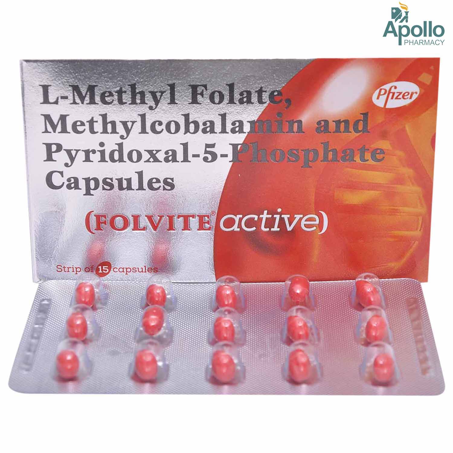 Buy Folvite Active Capsule 15's Online