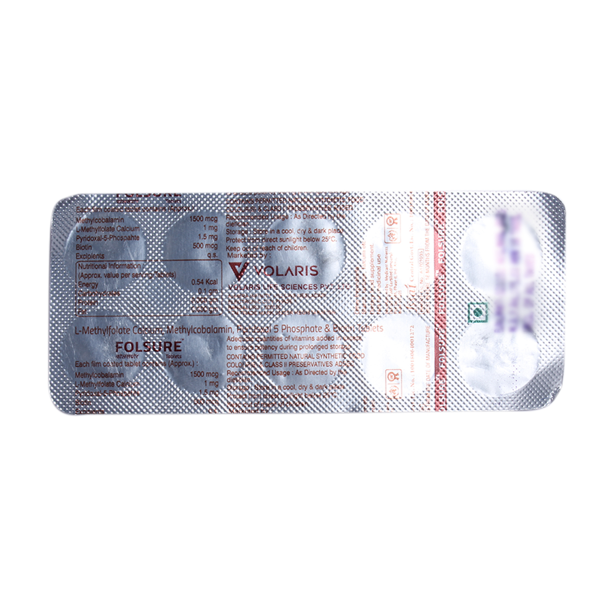 Folsure Capsule 10's, Pack of 10 Folsure Capsule 10's, Pack of 10