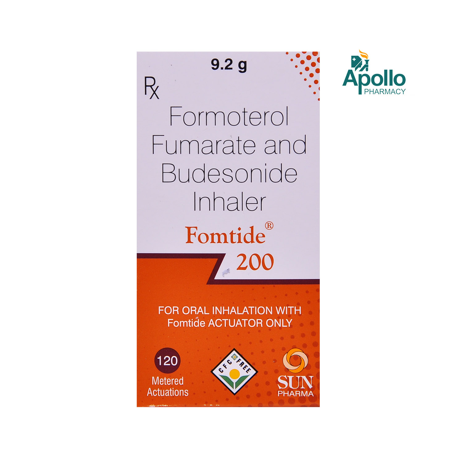 Fomtide 6mcg/200mcg Inhaler, Pack of 1 INHALER Fomtide 6mcg/200mcg Inhaler, Pack of 1 INHALER