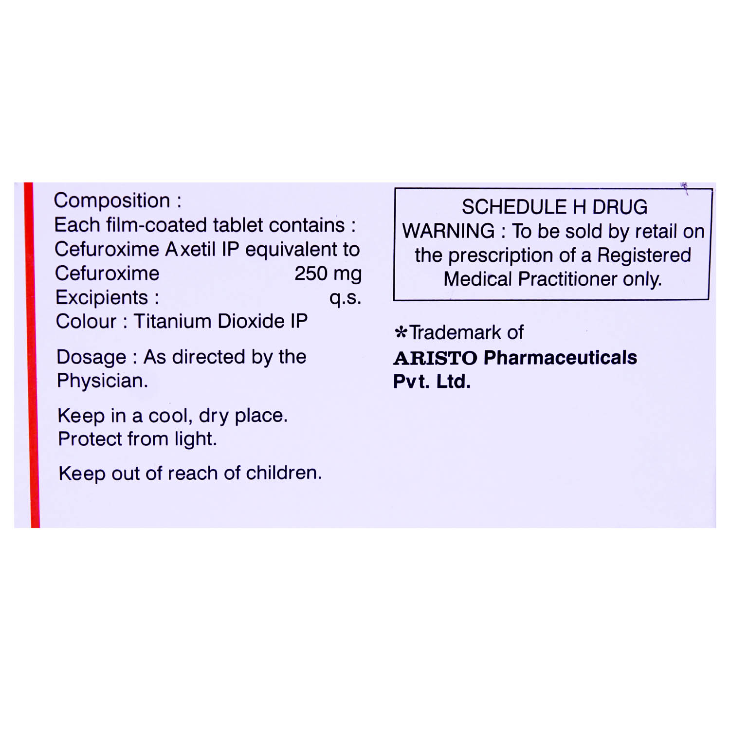 Forcef 250mg Tablet 10's, Pack of 10 TABLETS Forcef 250mg Tablet 10's, Pack of 10 TABLETS