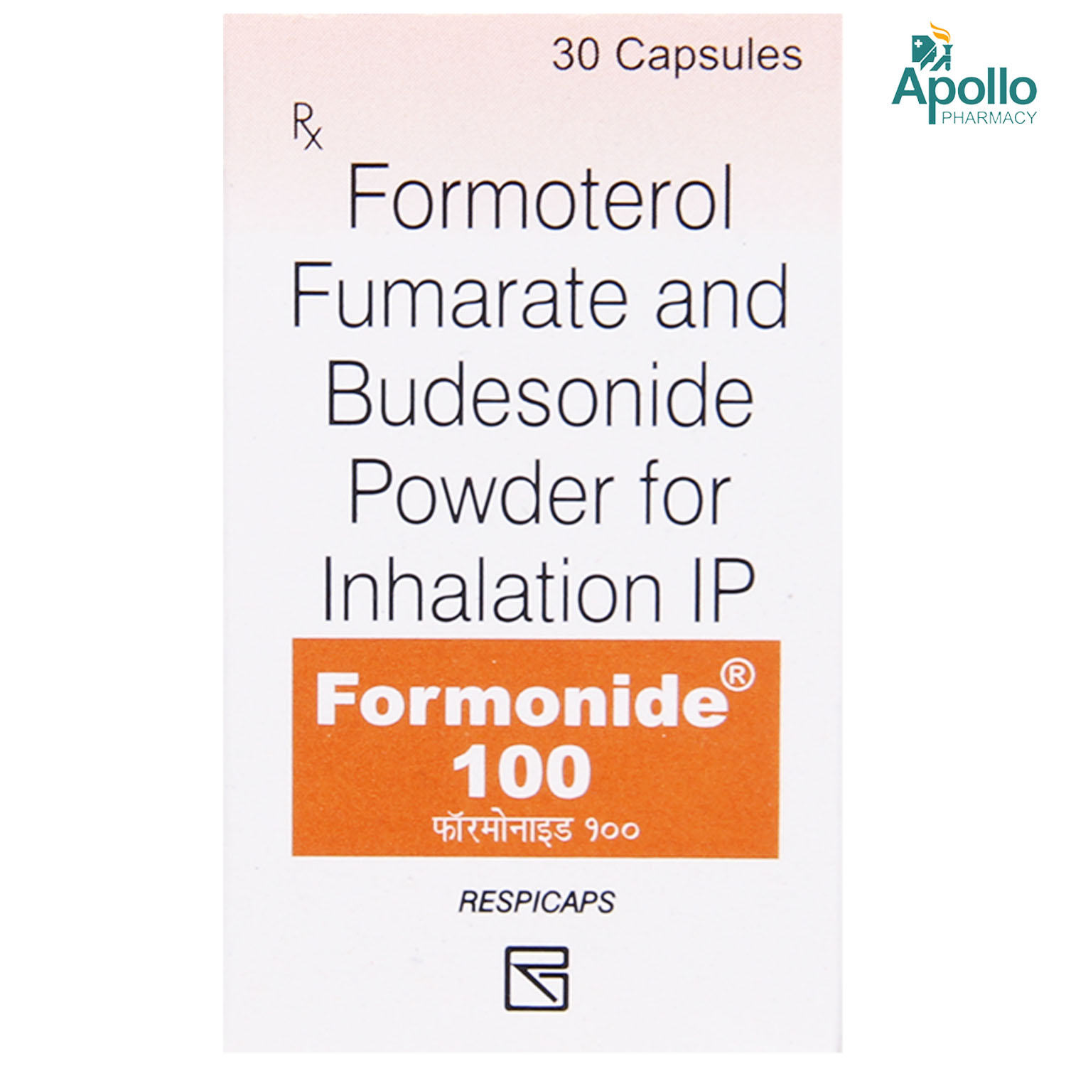 Formonide 100 Respicaps 30's, Pack of 1 RESPICAP Formonide 100 Respicaps 30's, Pack of 1 RESPICAP