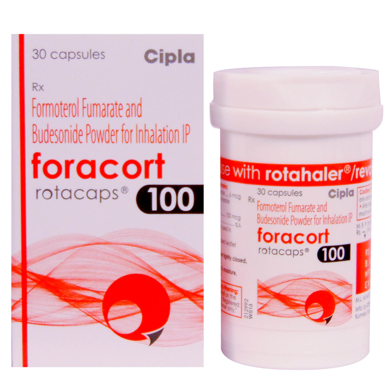 Foracort 100 Rotacap 30's, Pack of 1 ROTACAP Foracort 100 Rotacap 30's, Pack of 1 ROTACAP