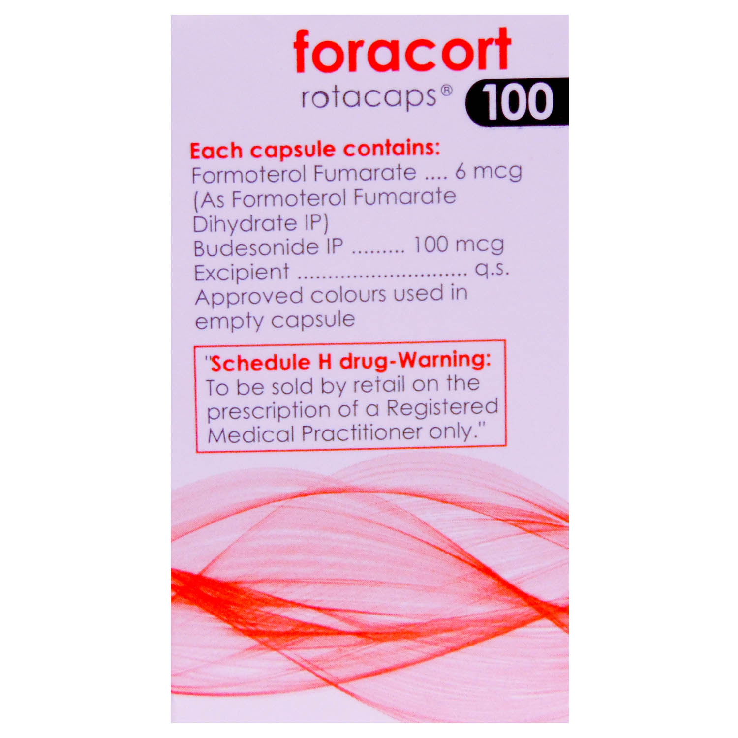 Foracort 100 Rotacap 30's, Pack of 1 ROTACAP Foracort 100 Rotacap 30's, Pack of 1 ROTACAP