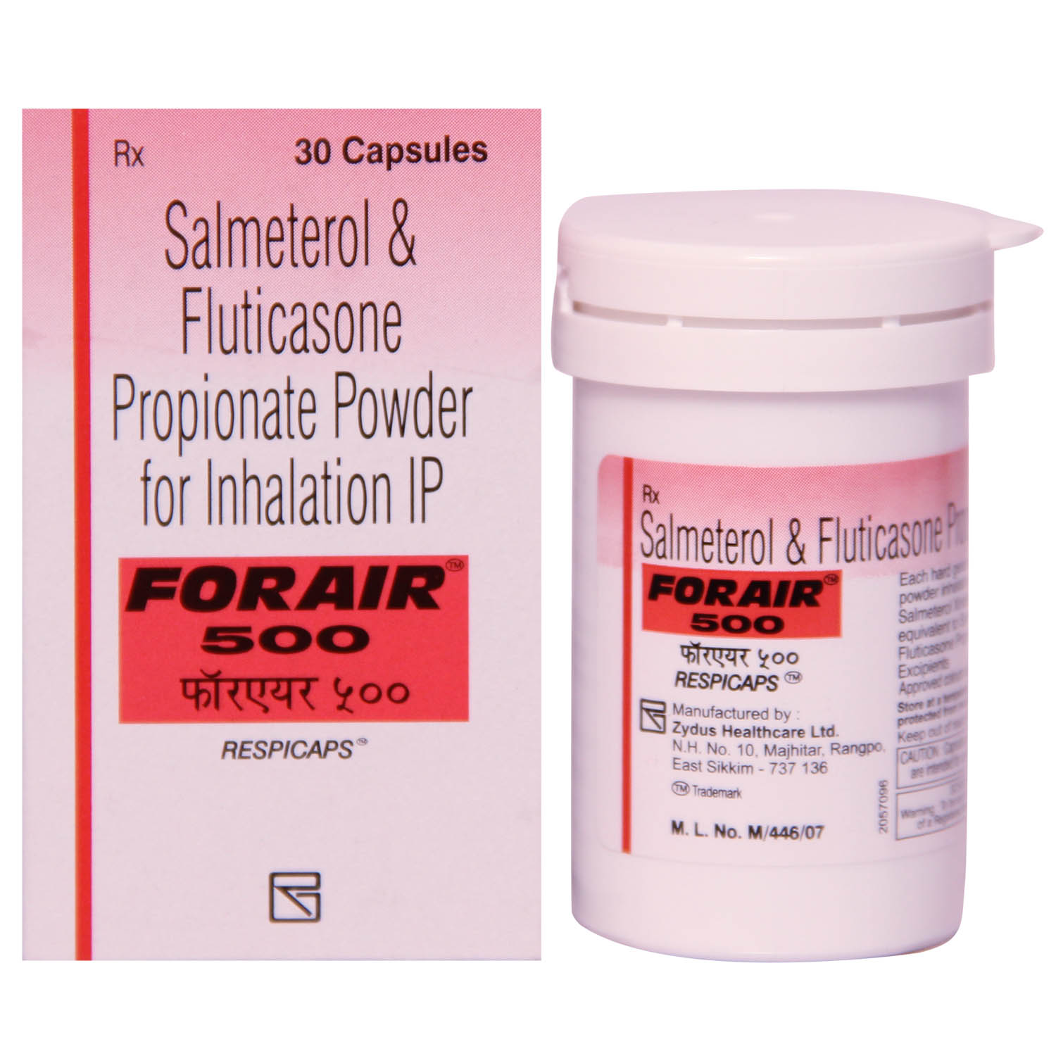 Forair 500 Respicaps 30's, Pack of 1 Forair 500 Respicaps 30's, Pack of 1