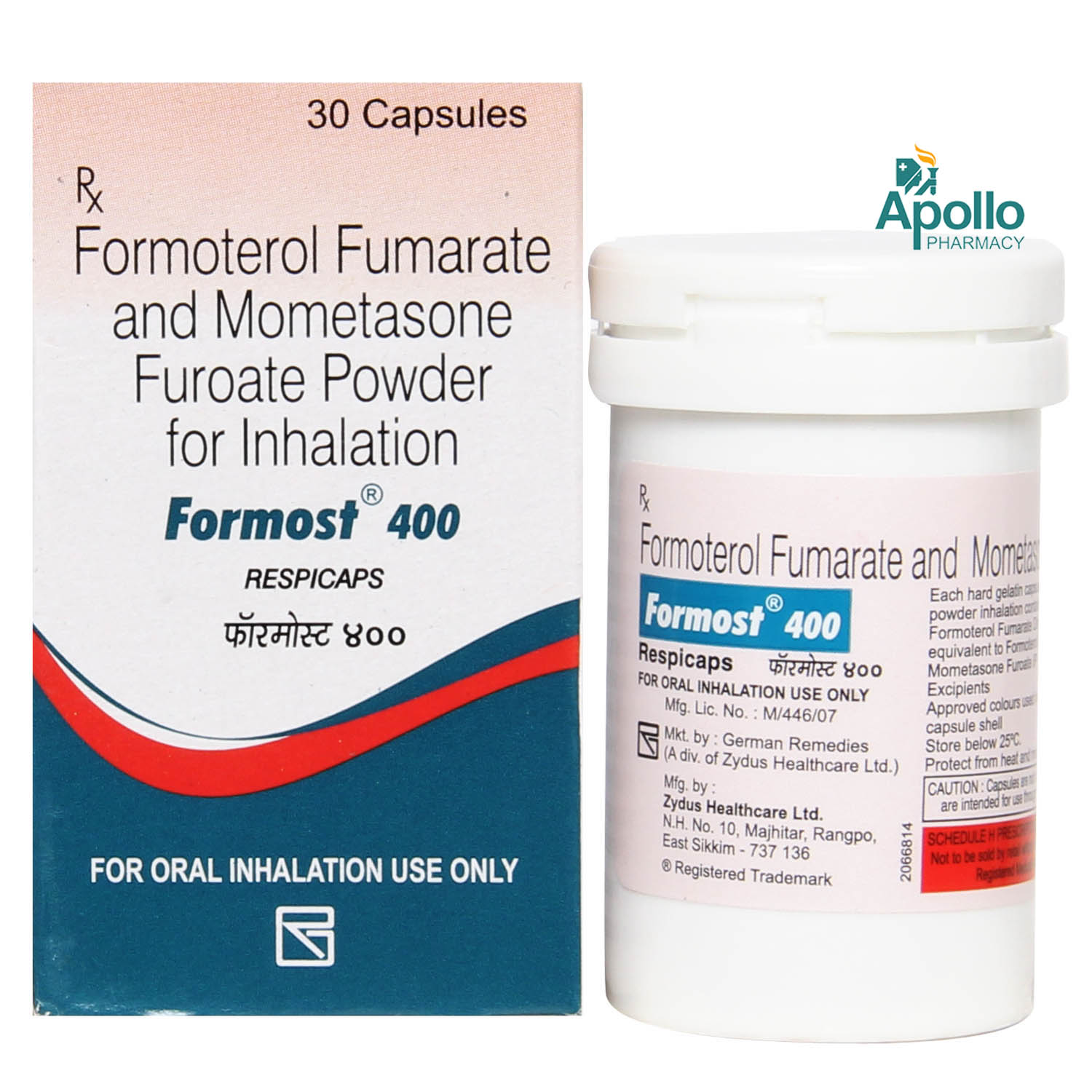 Formost 400 Respicaps 30's, Pack of 1 Redicaps Formost 400 Respicaps 30's, Pack of 1 Redicaps