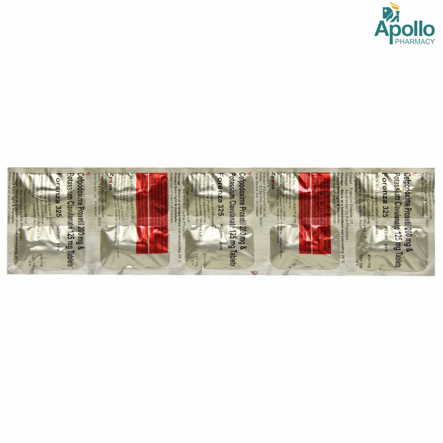 Forenza 325 Tablet 10's, Pack of 10 TABLETS Forenza 325 Tablet 10's, Pack of 10 TABLETS