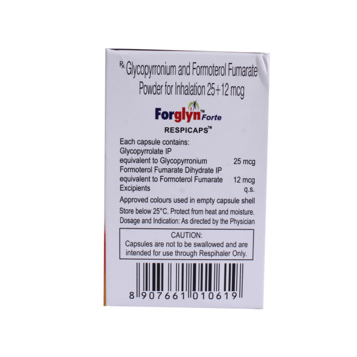 Forglyn Forte Respicaps 30's, Pack of 1 Respicap Forglyn Forte Respicaps 30's, Pack of 1 Respicap