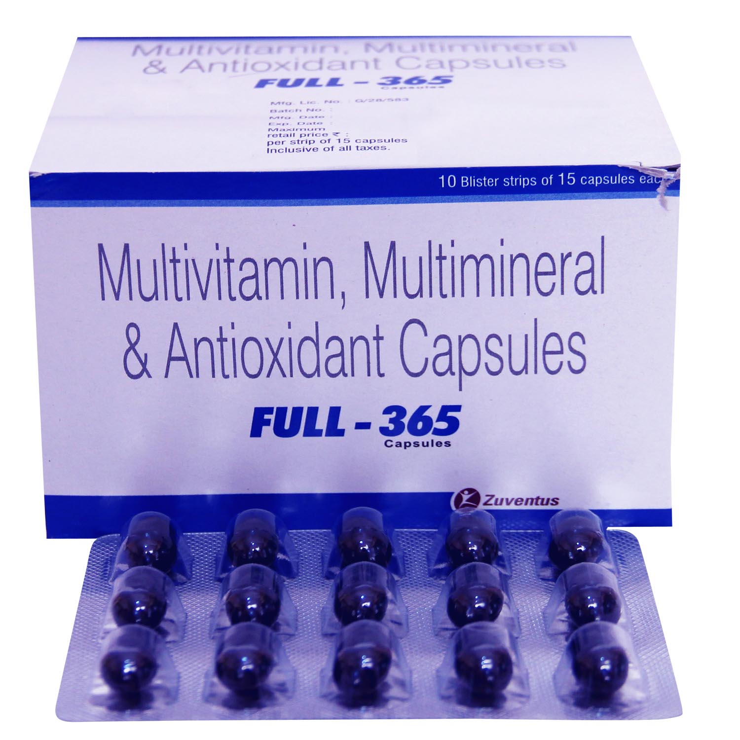 Full-365 Capsule 15's, Pack of 15 Full-365 Capsule 15's, Pack of 15