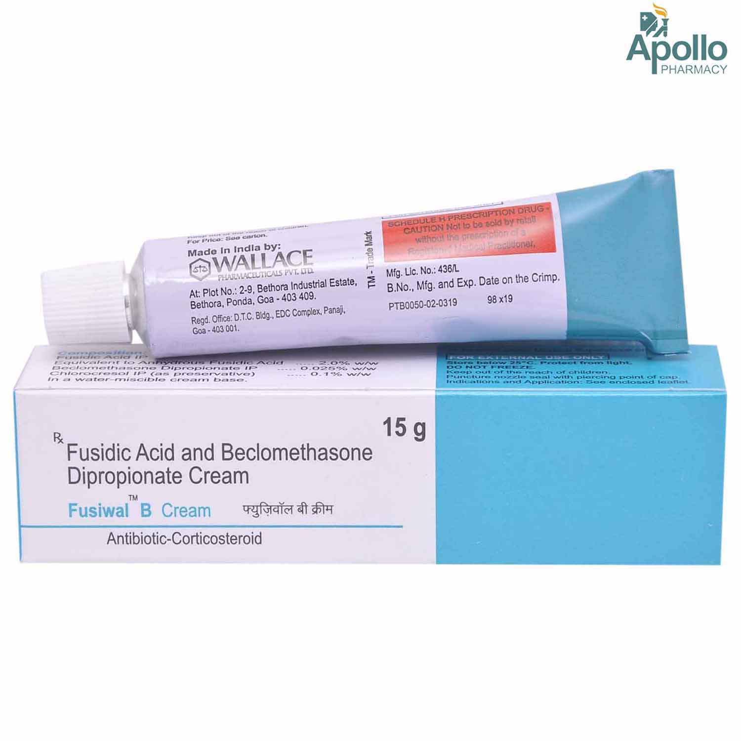 Buy Fusiwal B Cream 15 gm Online