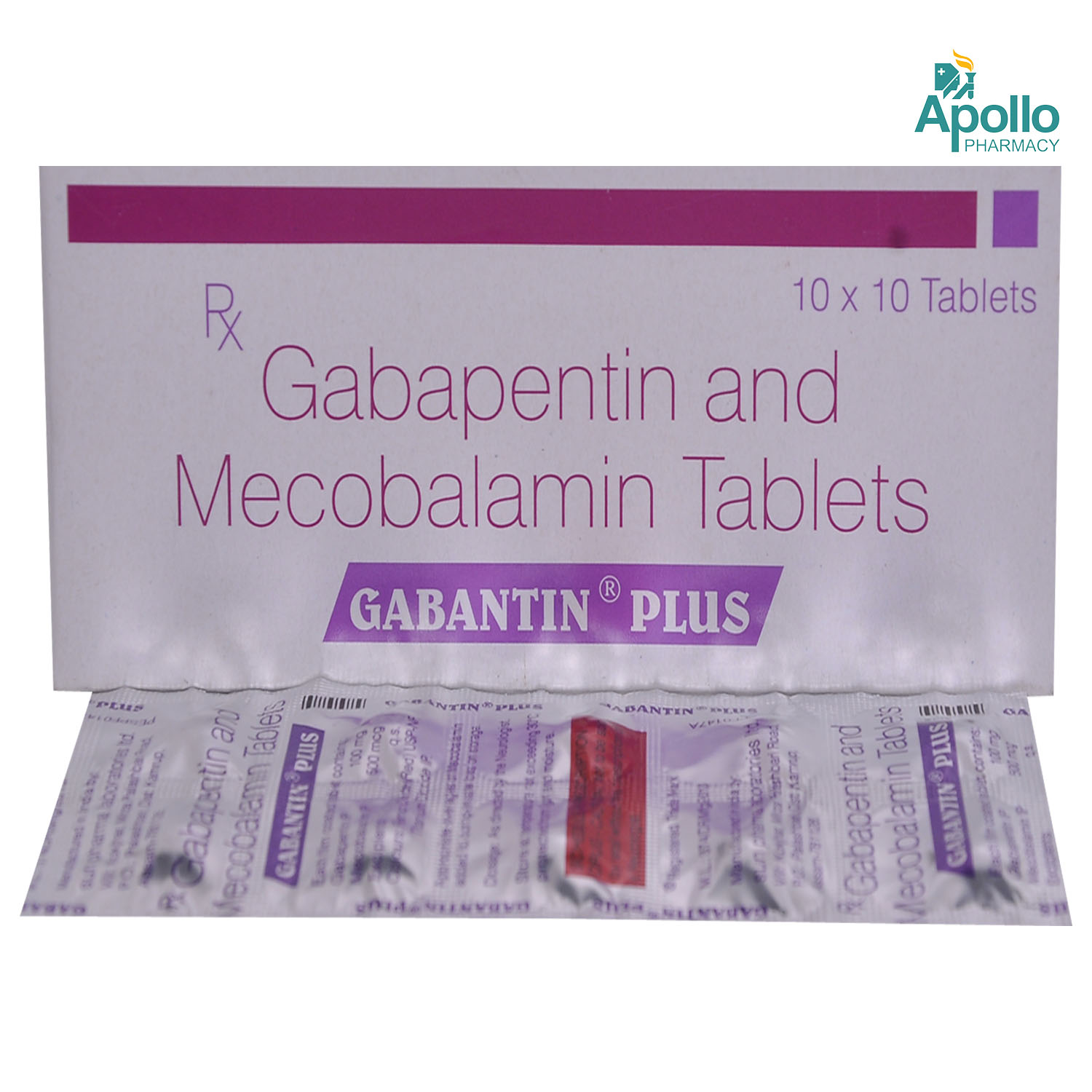 Gabantin Plus Tablet 10's, Pack of 10 TABLETS Gabantin Plus Tablet 10's, Pack of 10 TABLETS