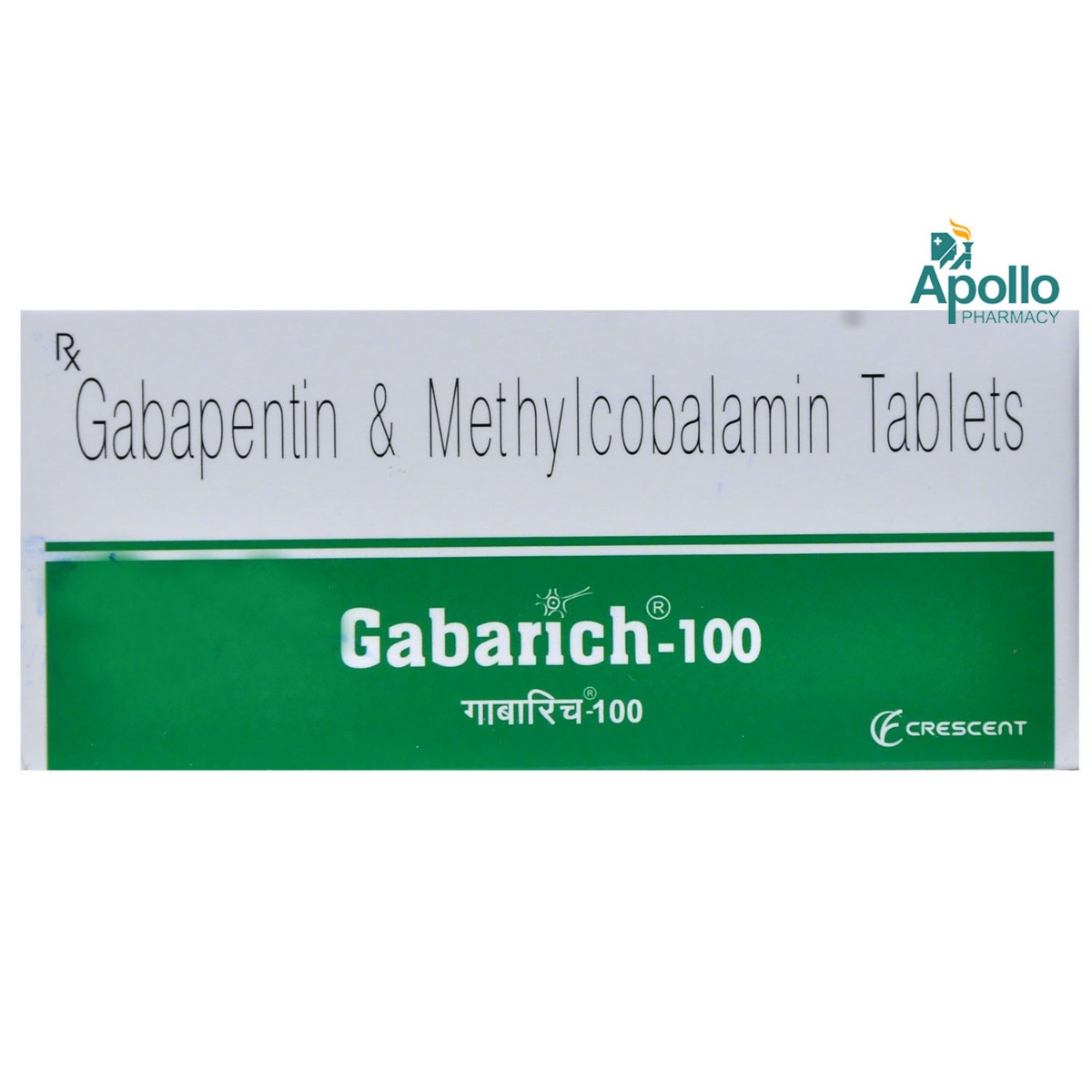 Gabarich-100 Tablet 10's, Pack of 10 TABLETS Gabarich-100 Tablet 10's, Pack of 10 TABLETS