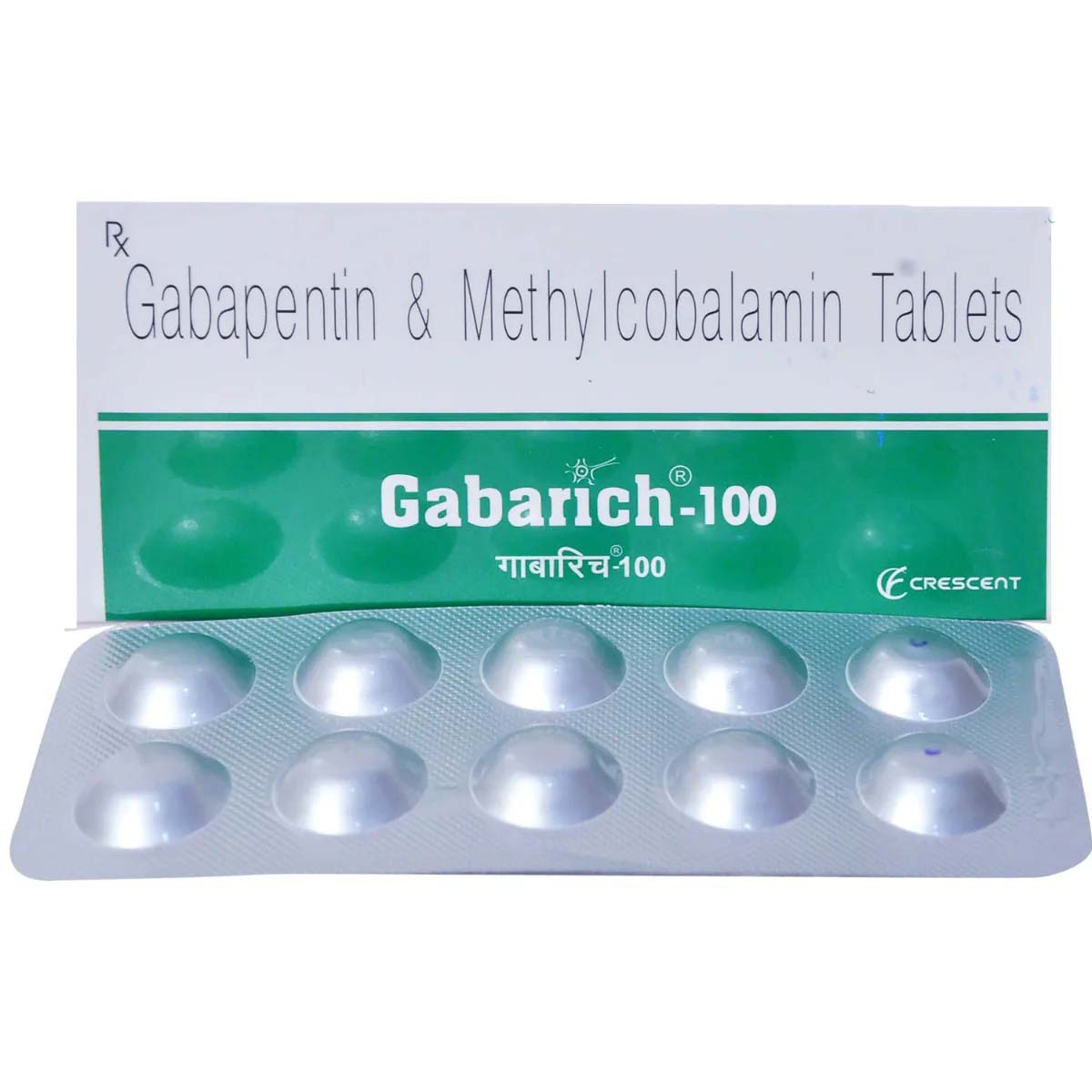 Gabarich-100 Tablet 10's, Pack of 10 TABLETS Gabarich-100 Tablet 10's, Pack of 10 TABLETS