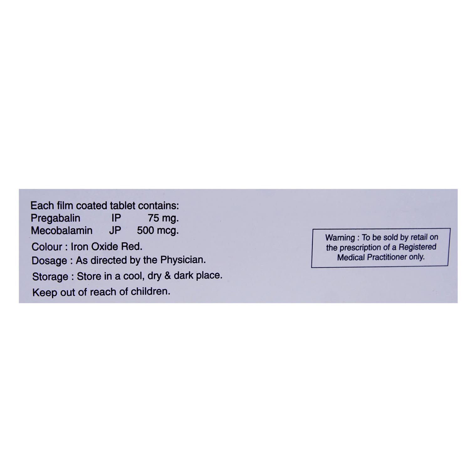 Gabawin-75 M Tablet 10's, Pack of 10 Gabawin-75 M Tablet 10's, Pack of 10