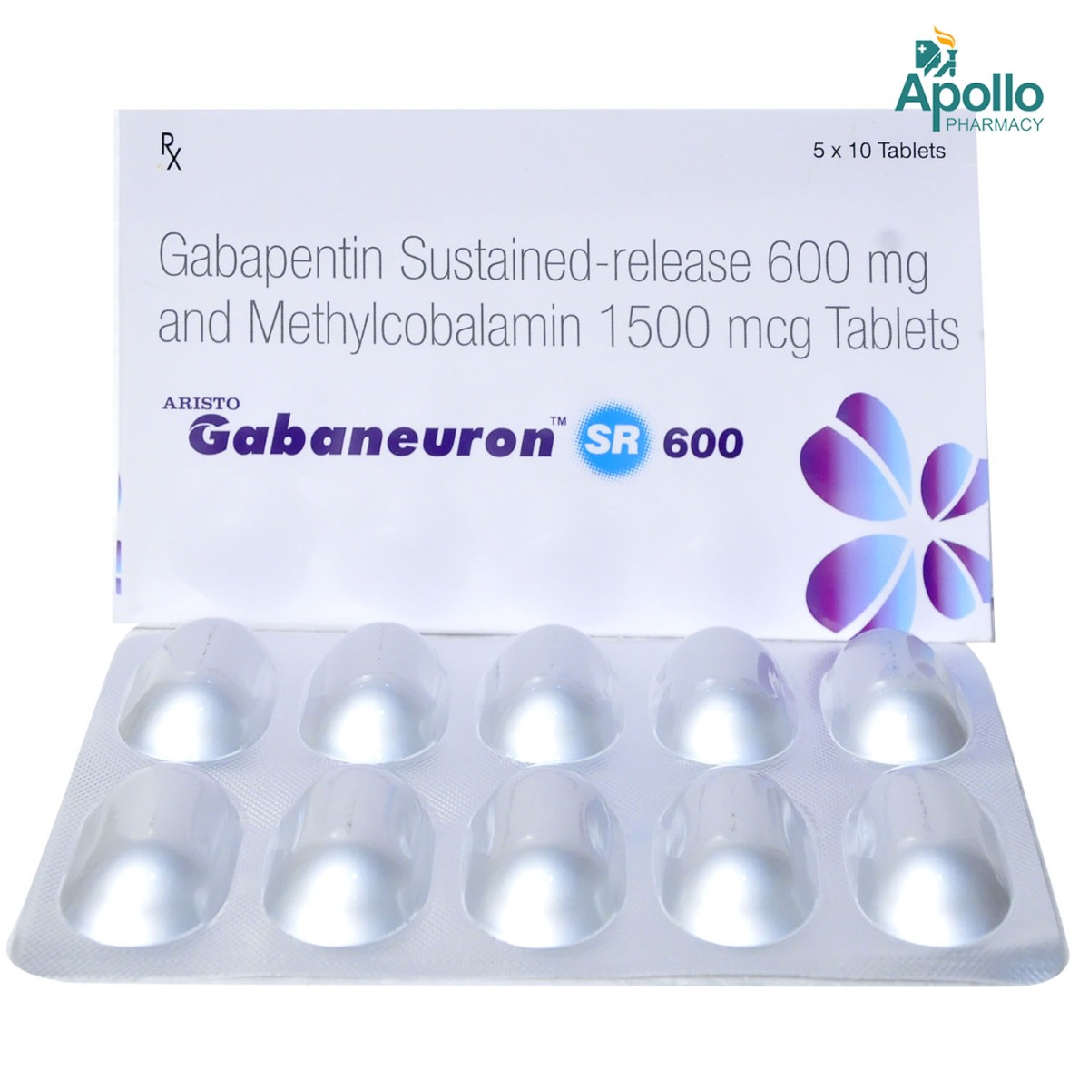 Gabaneuron SR 600 Tablet 10's, Pack of 10 TABLETS Gabaneuron SR 600 Tablet 10's, Pack of 10 TABLETS