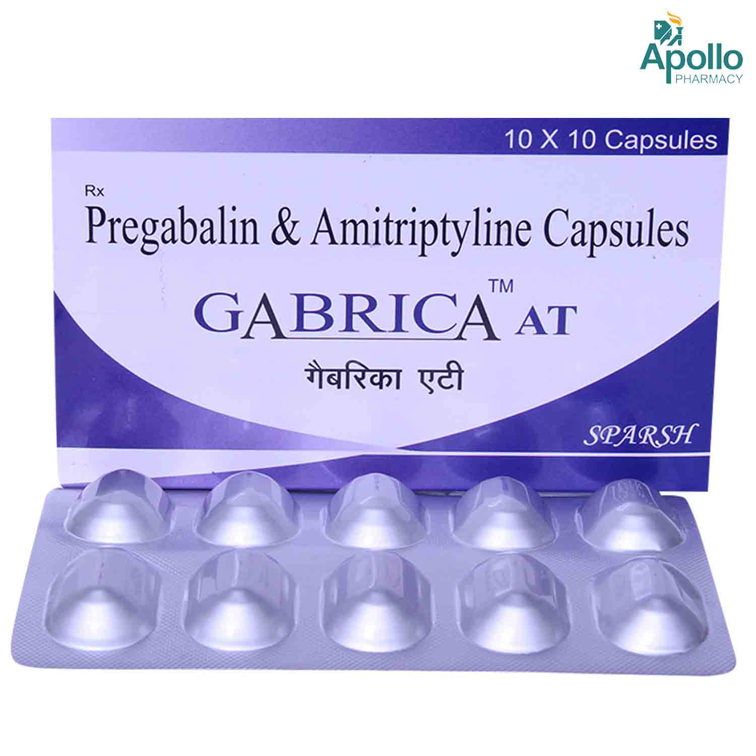 Gabrica AT Capsule 10's, Pack of 10 Gabrica AT Capsule 10's, Pack of 10