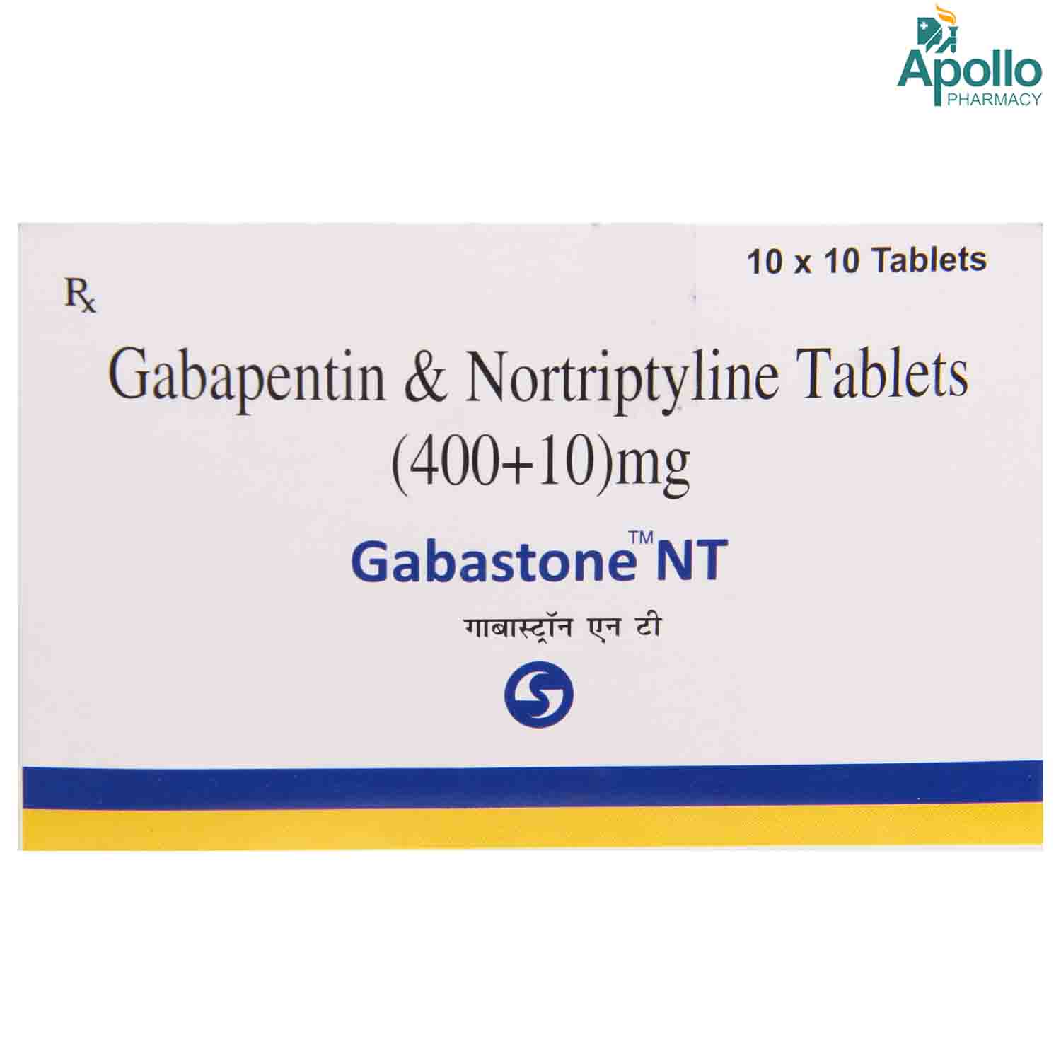 Gabastone NT Tablet 10's, Pack of 10 TABLETS Gabastone NT Tablet 10's, Pack of 10 TABLETS