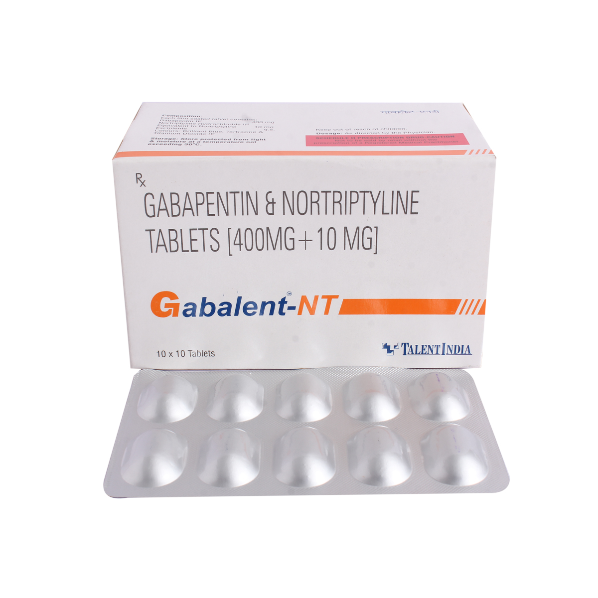 Gabalent-NT Tablet 10's, Pack of 10 TABLETS Gabalent-NT Tablet 10's, Pack of 10 TABLETS