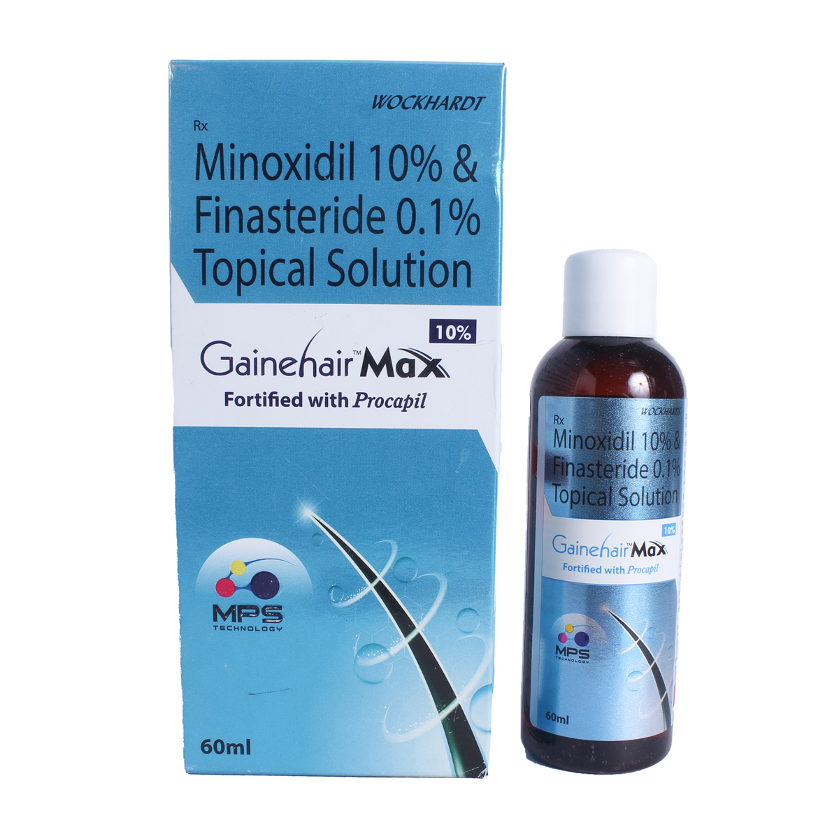 Gainehair Max 10% Solution 60 ml, Pack of 1 Solution Gainehair Max 10% Solution 60 ml, Pack of 1 Solution