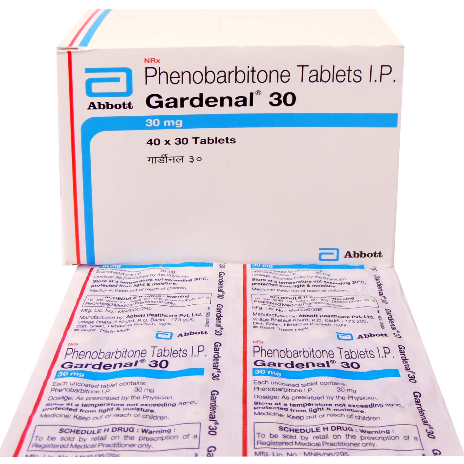 Buy Gardenal 30 Tablet 30's Online