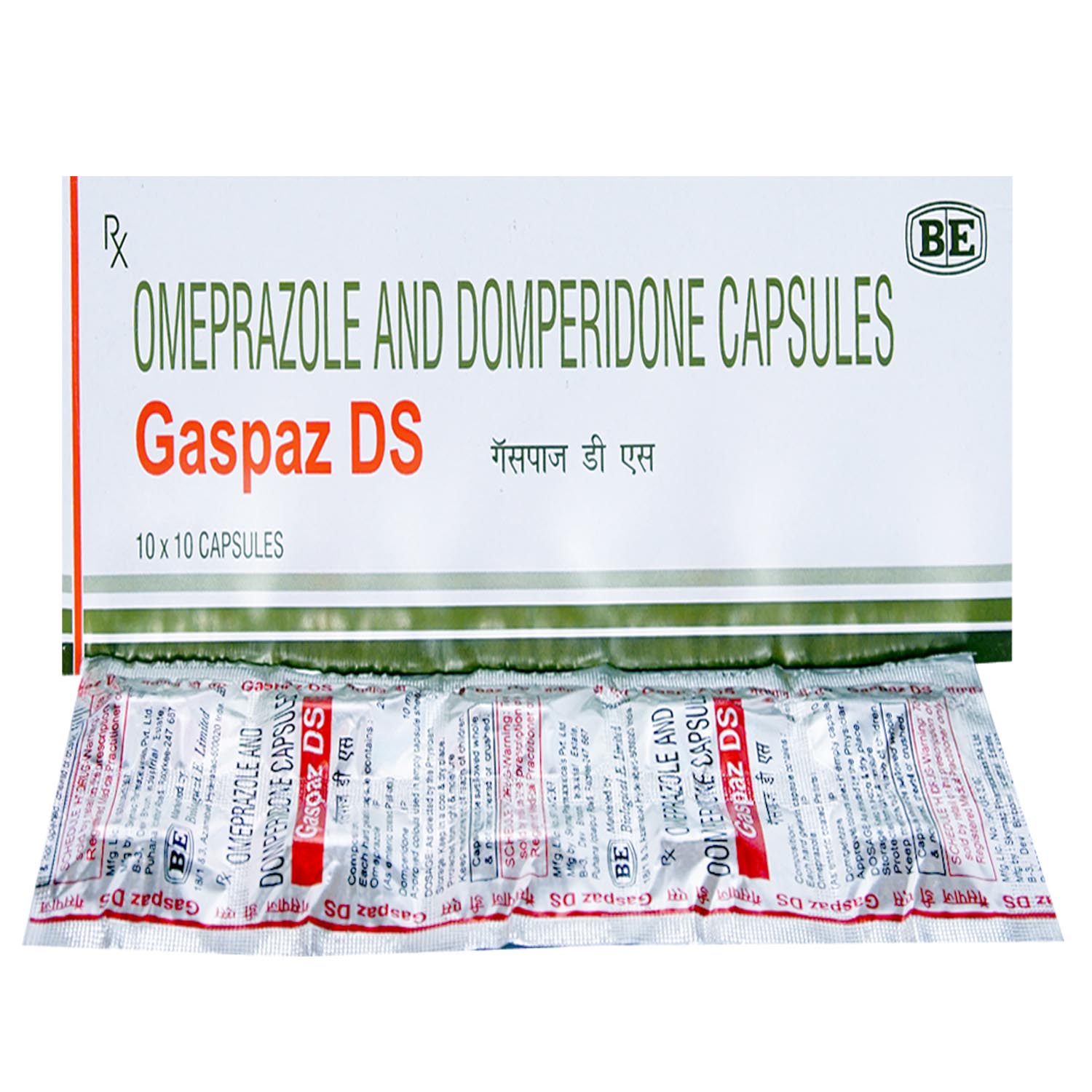 Buy Gaspaz DS Capsule 10's Online