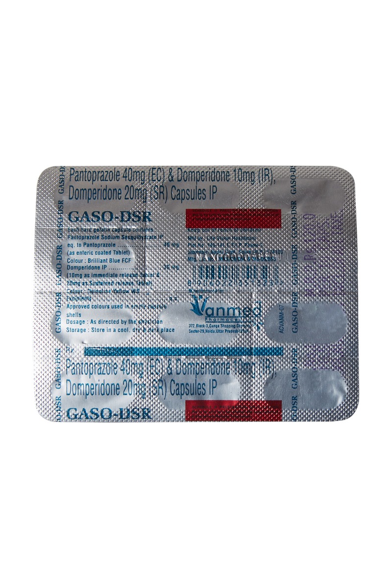 Gaso-DSR Capsule 10's, Pack of 10 CapsuleS Gaso-DSR Capsule 10's, Pack of 10 CapsuleS