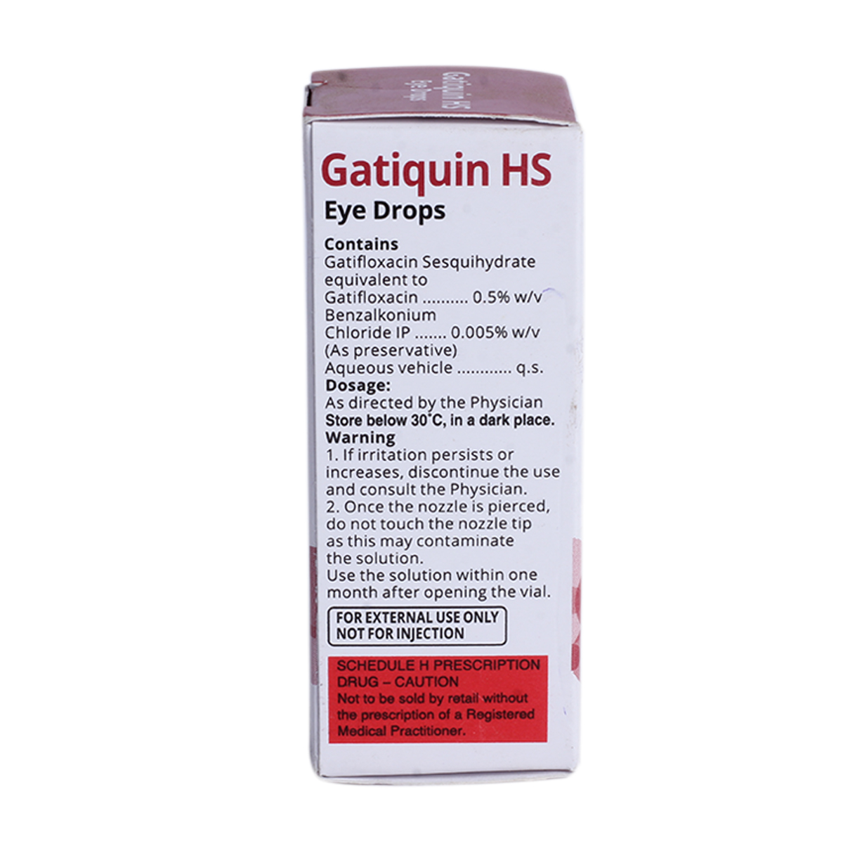 Gatiquin HS Eye Drops 5 ml, Pack of 1 Eye Drops Gatiquin HS Eye Drops 5 ml, Pack of 1 Eye Drops