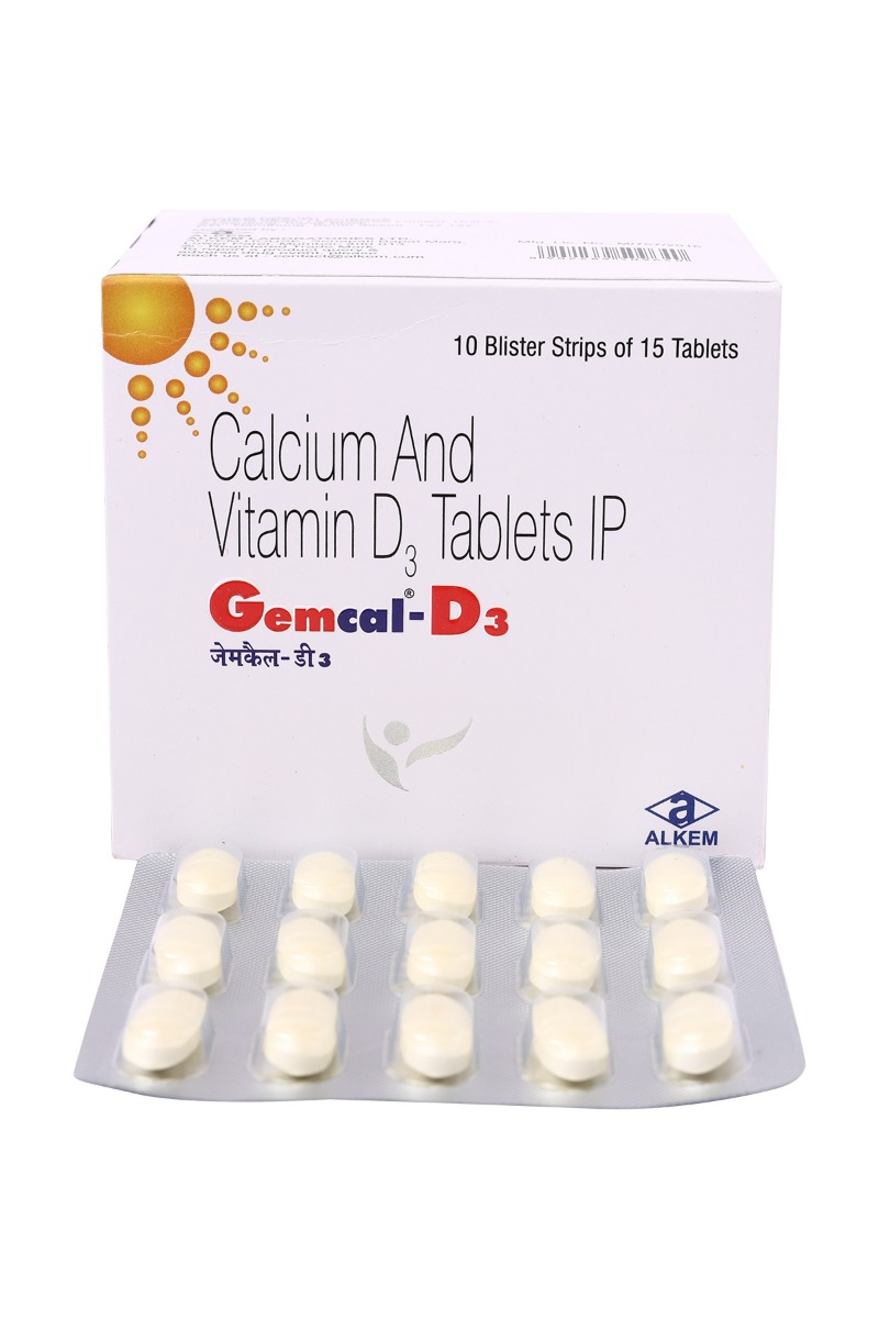 Gemcal-D3 Capsule 10's, Pack of 10 Gemcal-D3 Capsule 10's, Pack of 10