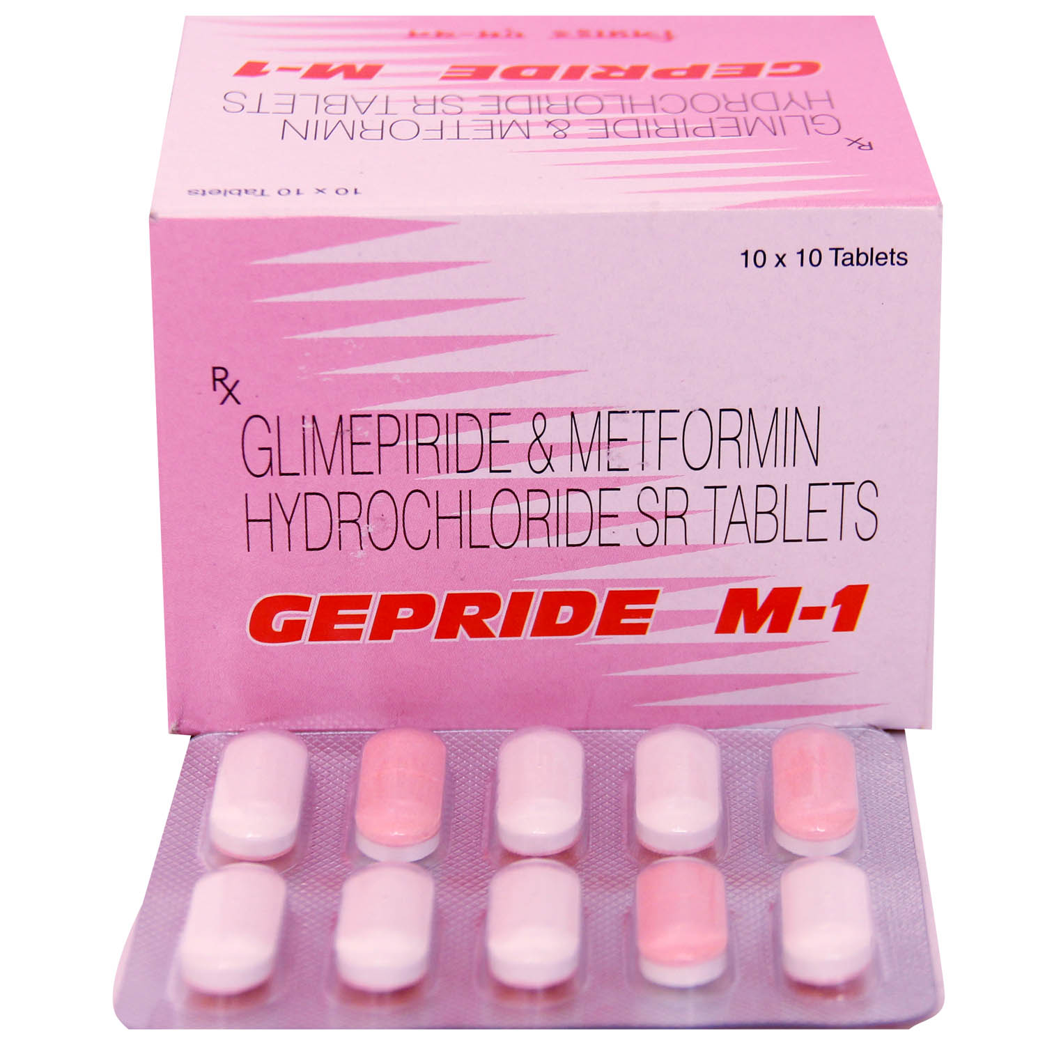 Gepride M-1 Tablet 10's, Pack of 10 TABLETS Gepride M-1 Tablet 10's, Pack of 10 TABLETS