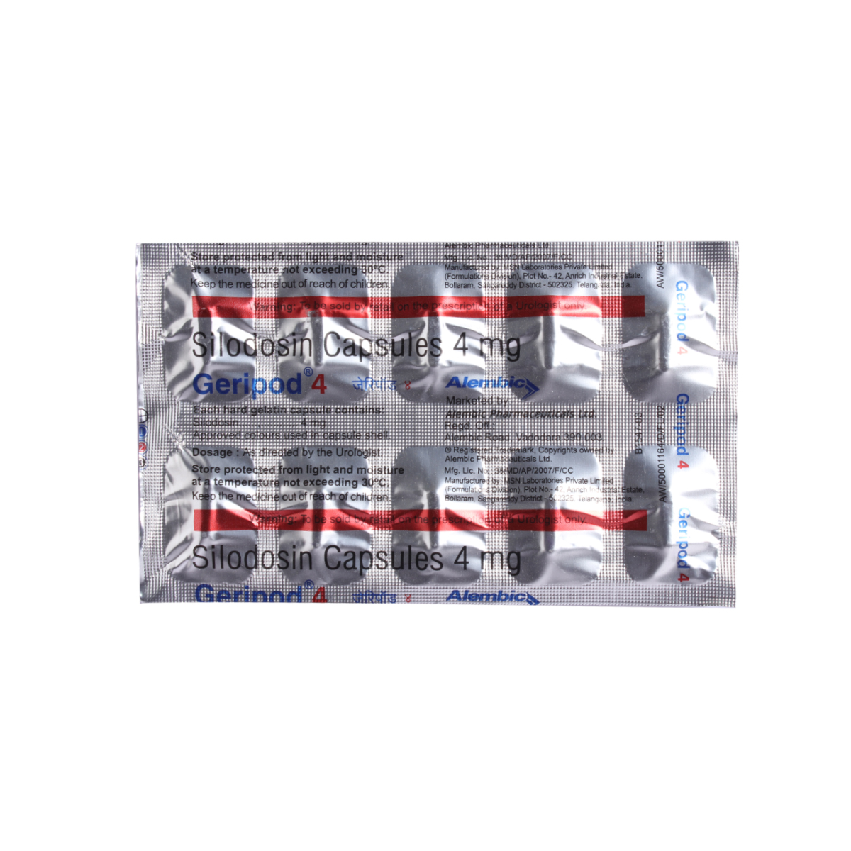Geripod 4 Capsule 10's, Pack of 10 CAPSULES Geripod 4 Capsule 10's, Pack of 10 CAPSULES