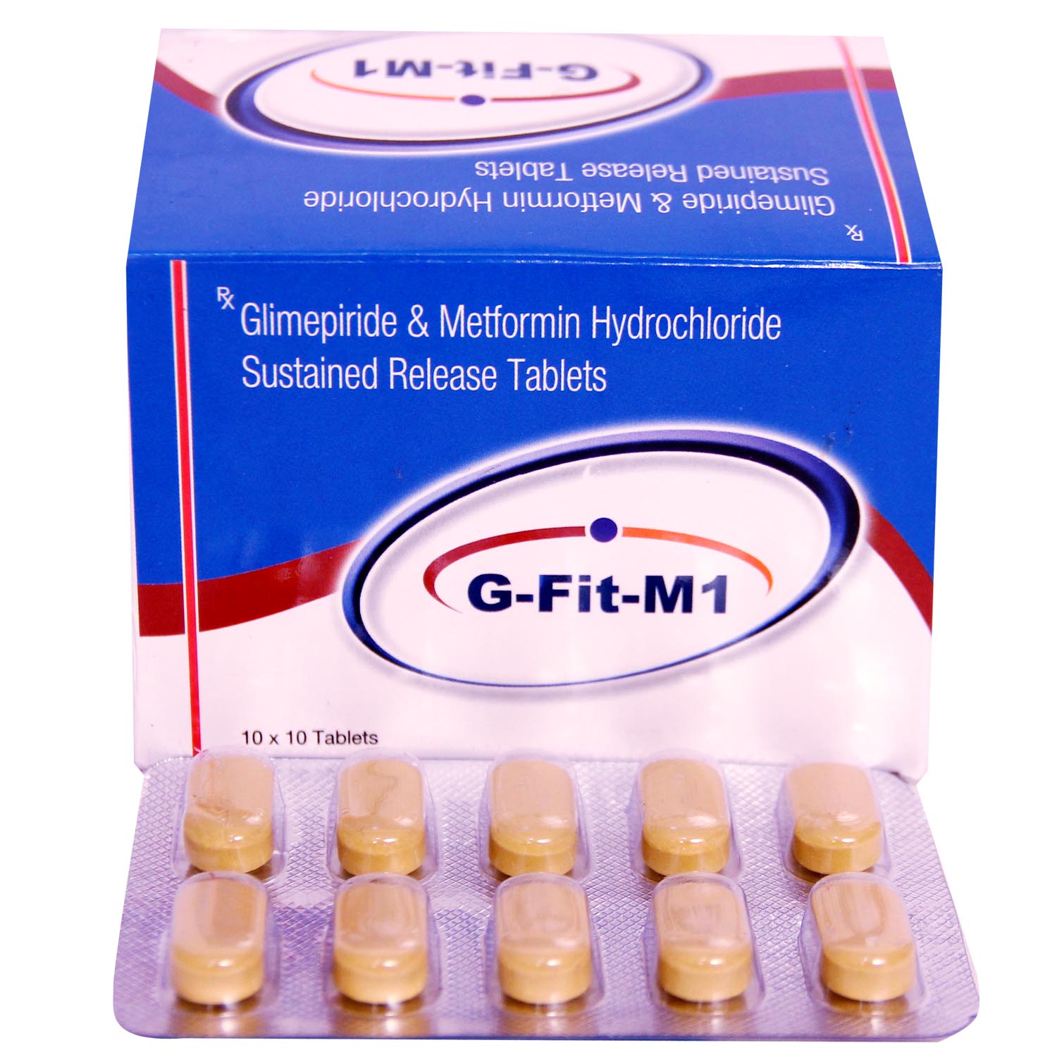 G Fit M 1 Tablet 10's, Pack of 10 TABLETS G Fit M 1 Tablet 10's, Pack of 10 TABLETS