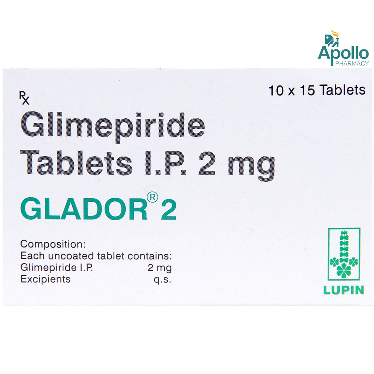 Glador 2 Tablet 15's, Pack of 15 TABLETS Glador 2 Tablet 15's, Pack of 15 TABLETS