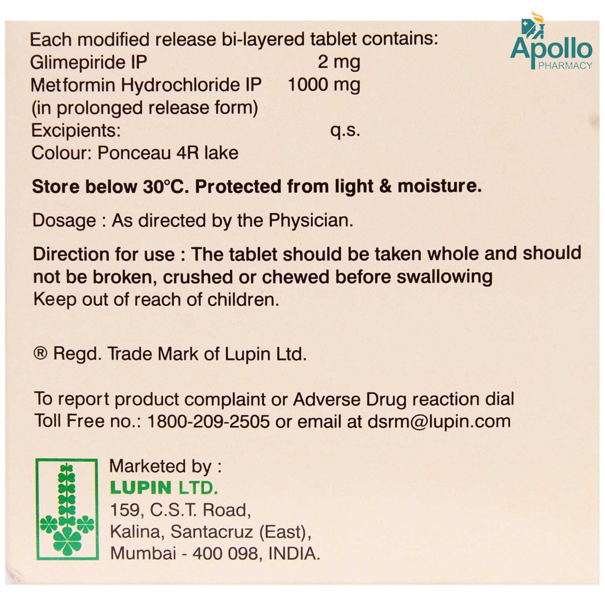 Glador M2 Forte Tablet 15's, Pack of 15 TABLETS Glador M2 Forte Tablet 15's, Pack of 15 TABLETS