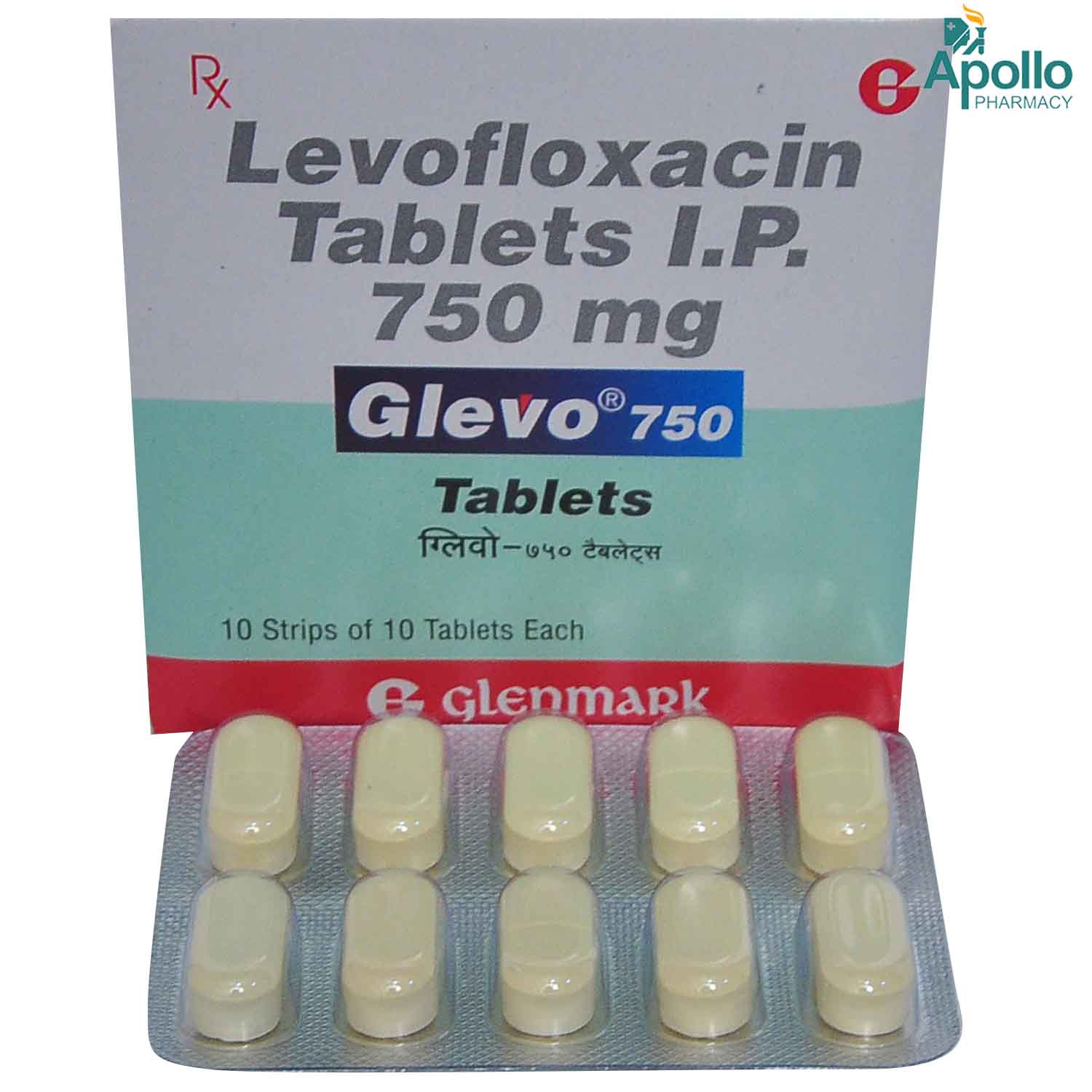 Glevo 750 Tablet 10's, Pack of 10 TABLETS Glevo 750 Tablet 10's, Pack of 10 TABLETS