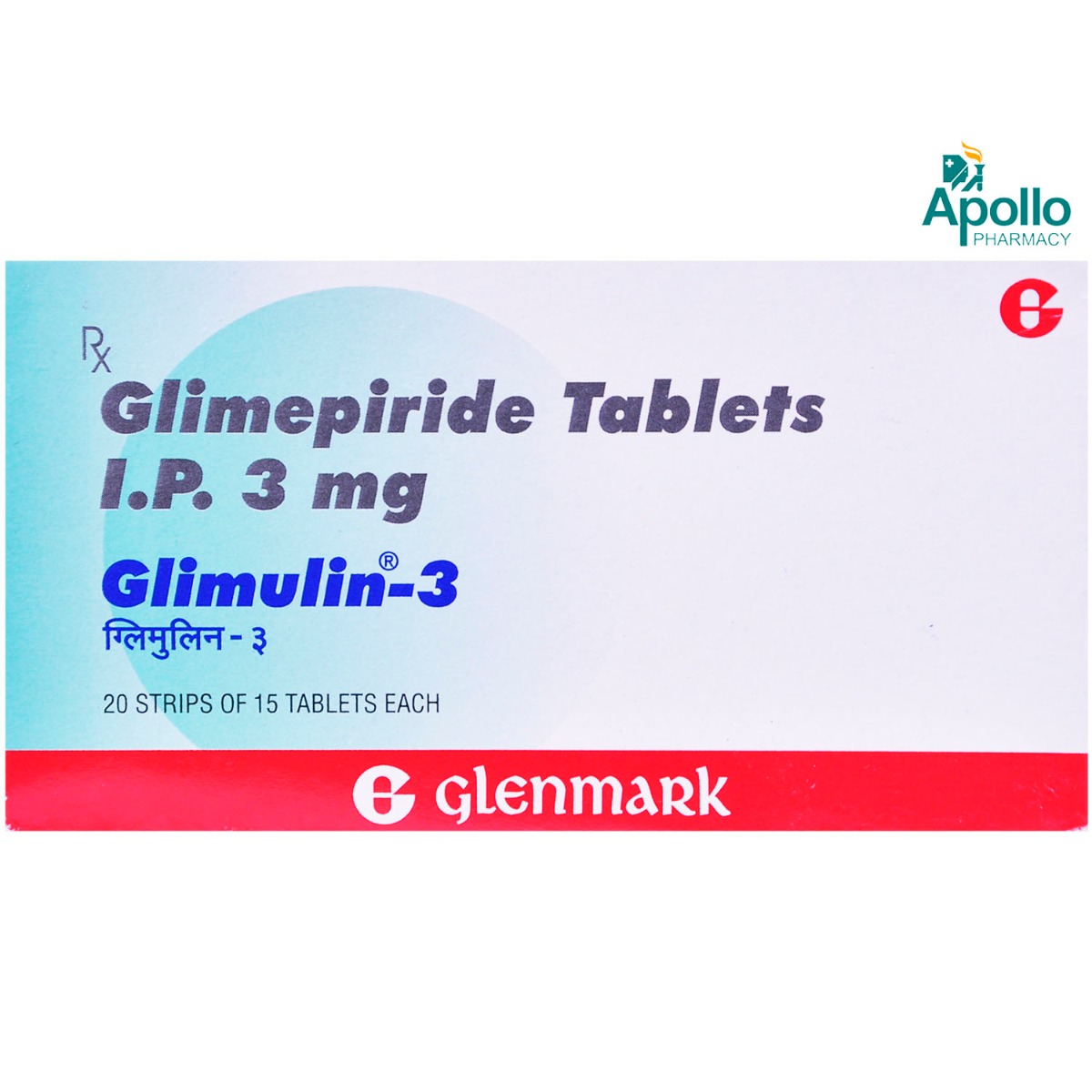 GLIMULIN 3 TABLET, Pack of 15 TABLETS GLIMULIN 3 TABLET, Pack of 15 TABLETS